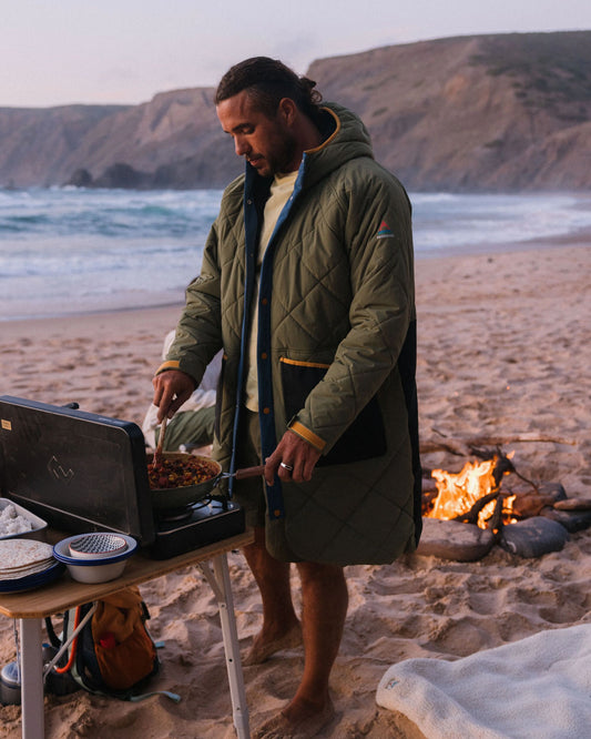 MensCampscape Parka - Black/Khaki - Lifestyle