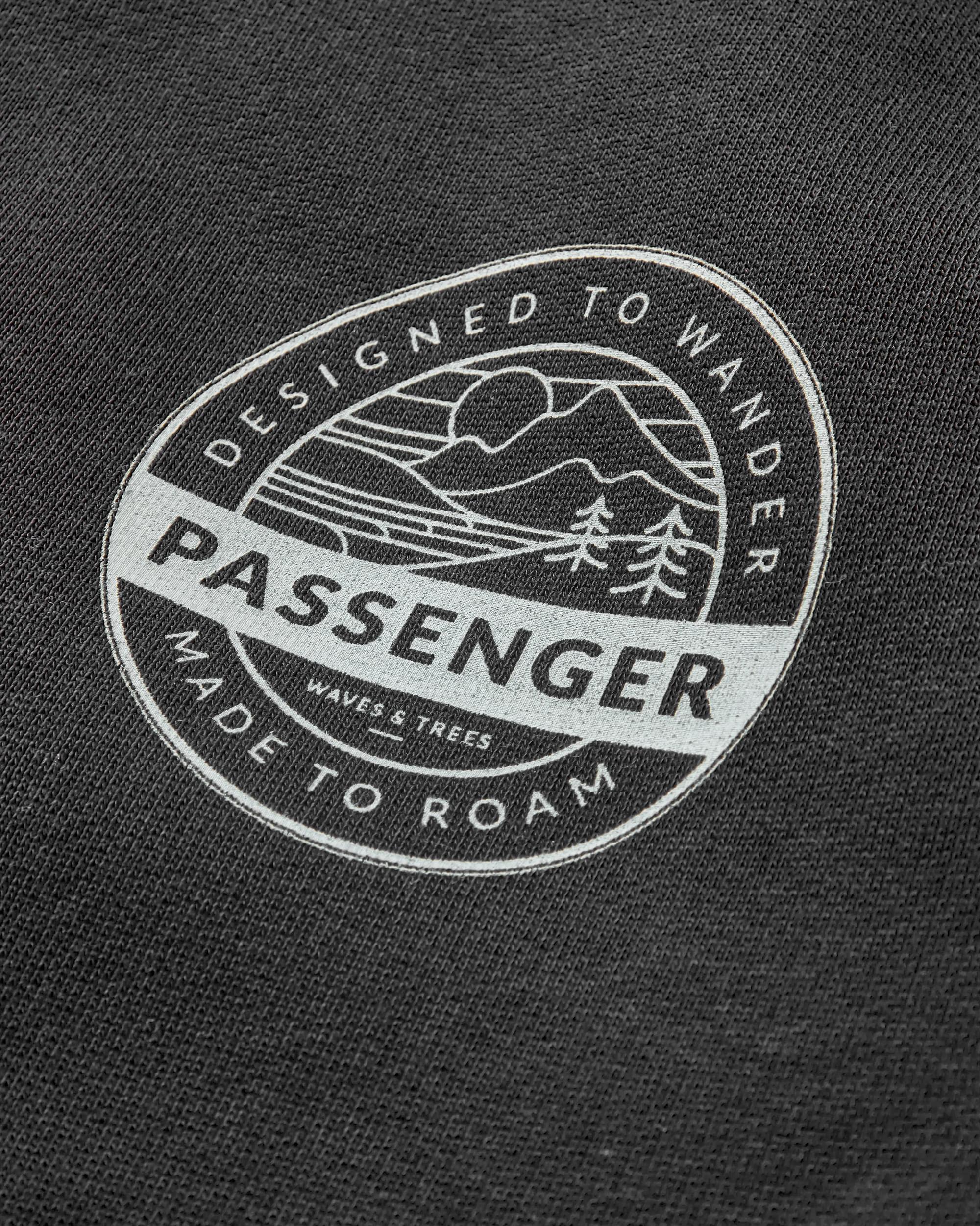 Odyssey Organic Cotton Sweatshirt - Black - Flatlay