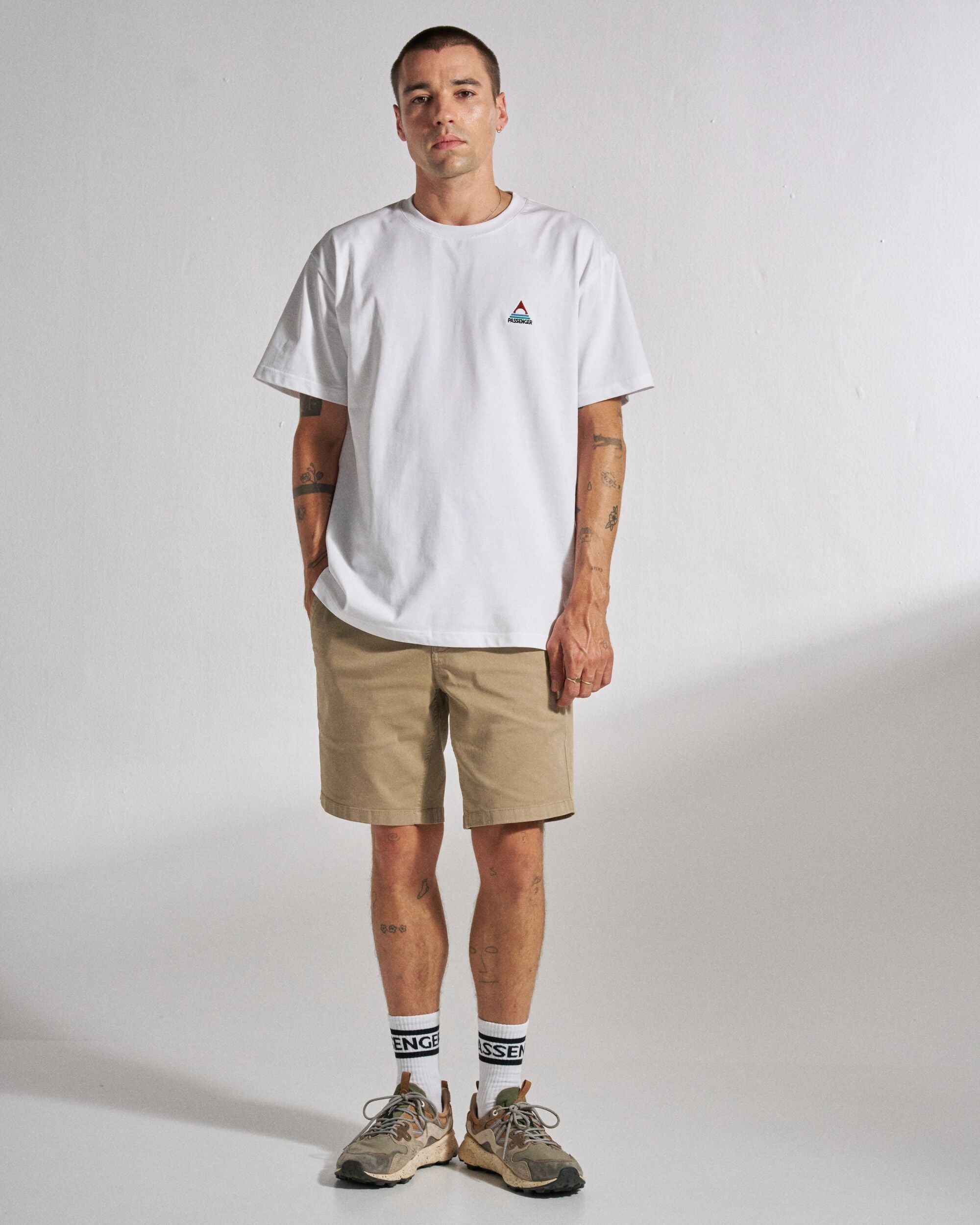 365 Cotton Short - Chinchilla Brown - Studio Model