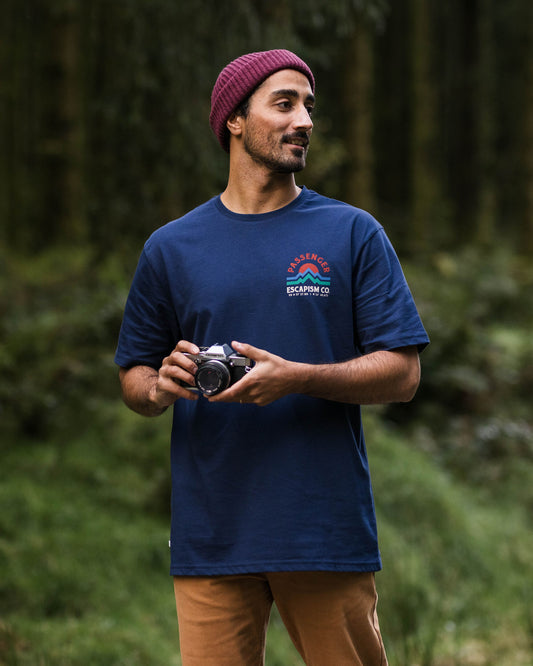 Dumont Organic Relaxed Fit T-Shirt - Rich Navy