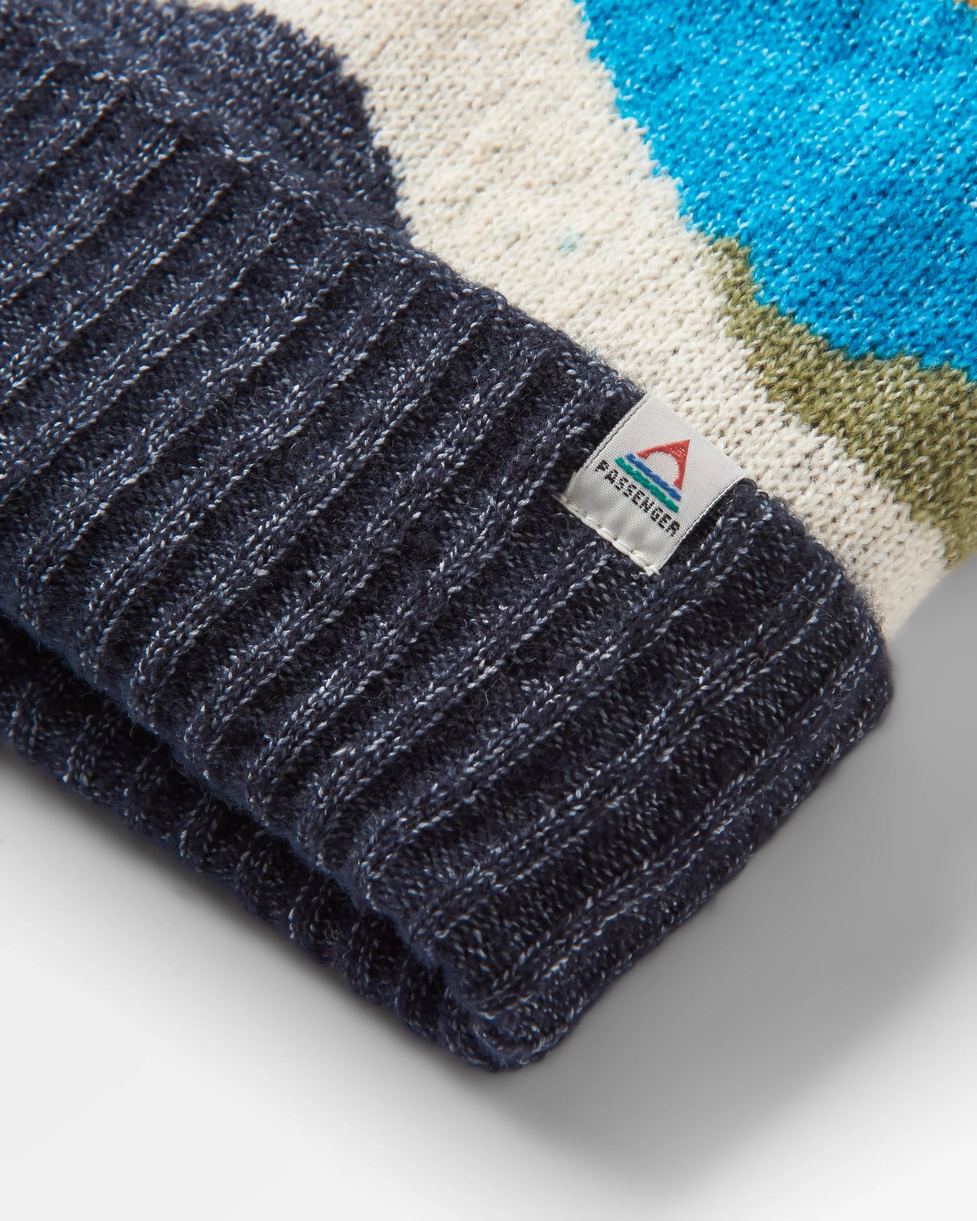 Scenic Recycled Bobble Hat - Scenic Bluejay