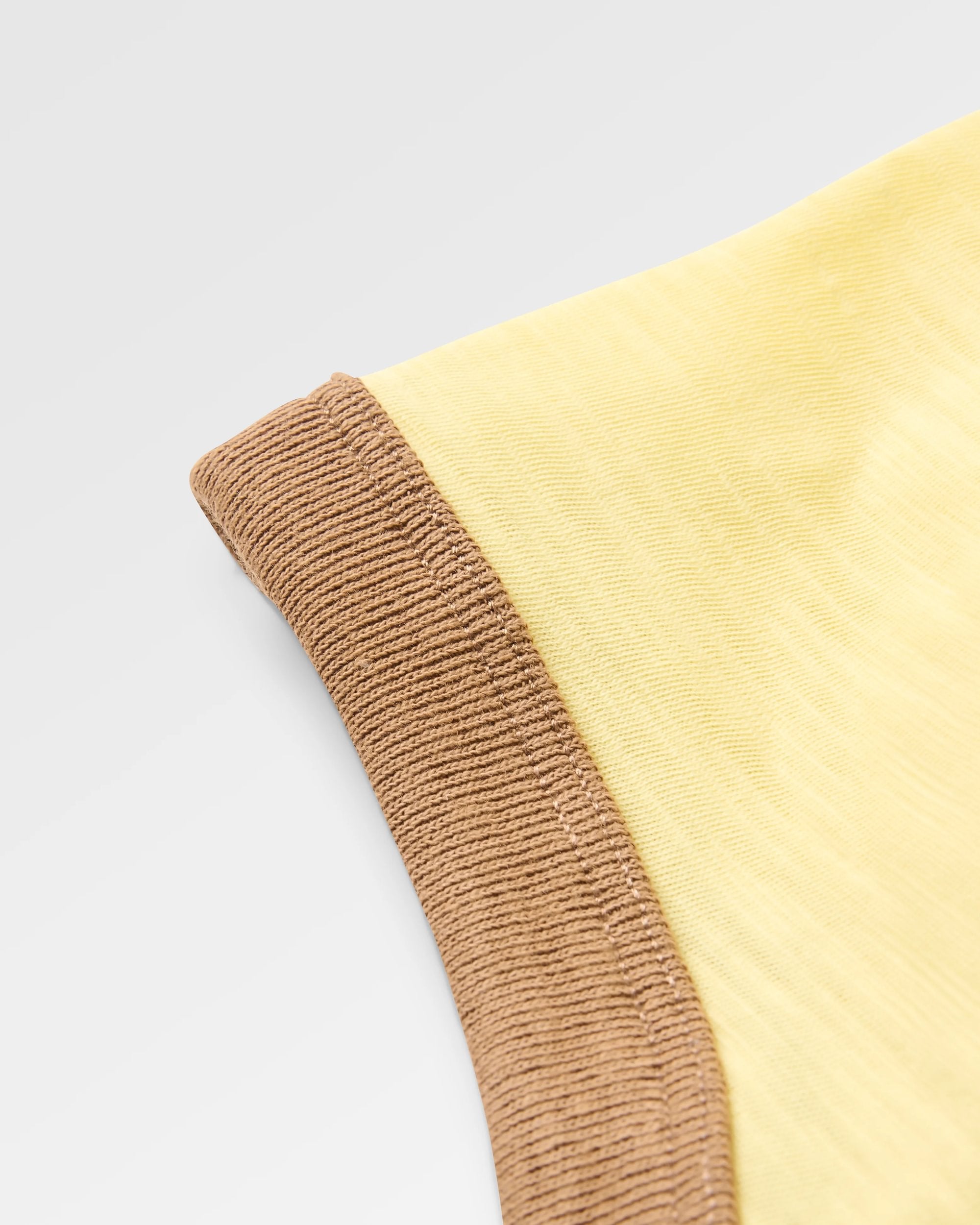 Daze Recycled Cotton T-Shirt - Sunlight - Flatlay