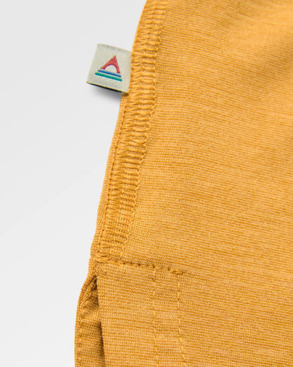 Sunvale Lightweight UPF50 Hoodie - Spruce Yellow Marl - Flatlay