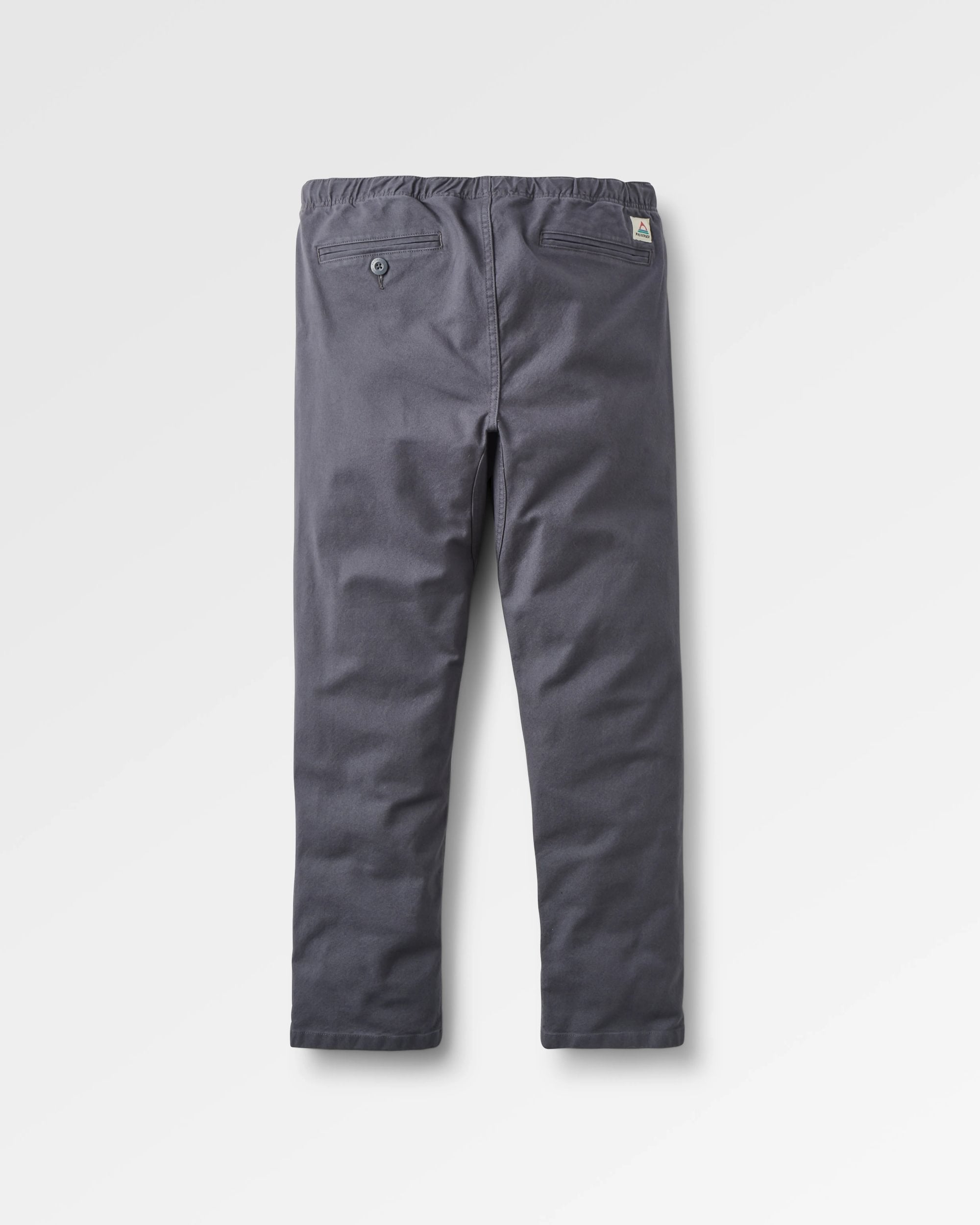 Adventurer Organic Canvas Trouser - Charcoal - Flatlay