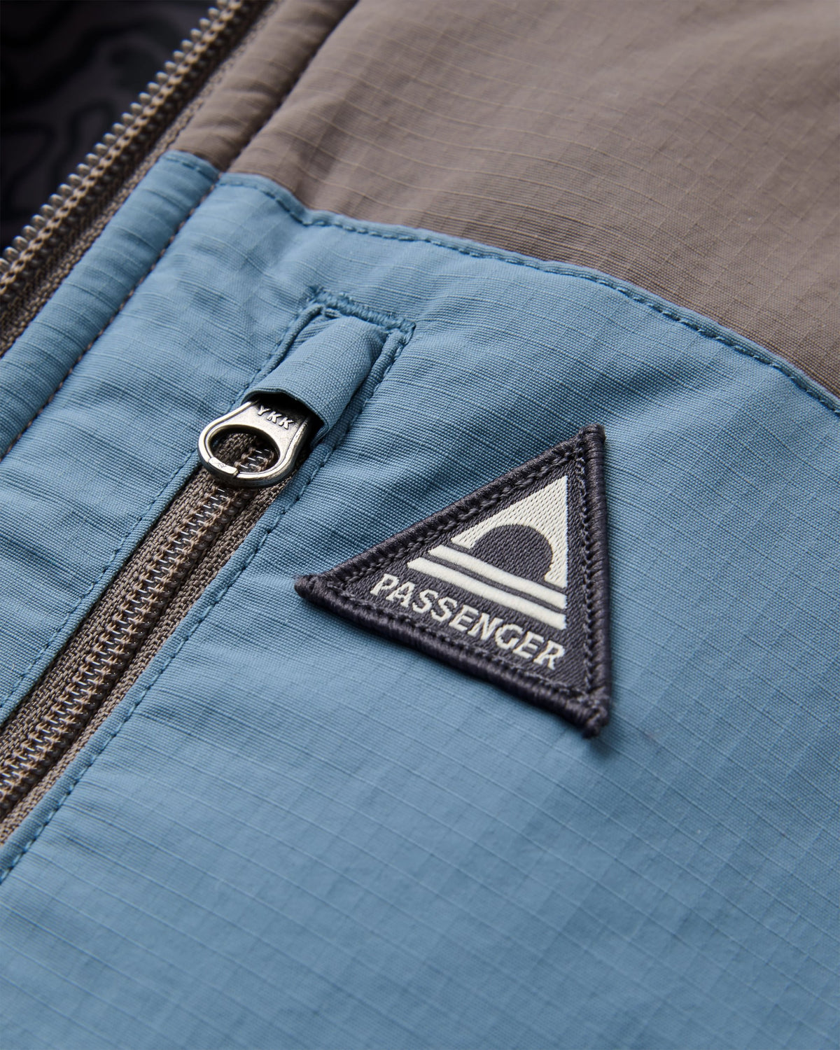 Oceanic Insulated Vest - Slate Grey - Flatlay