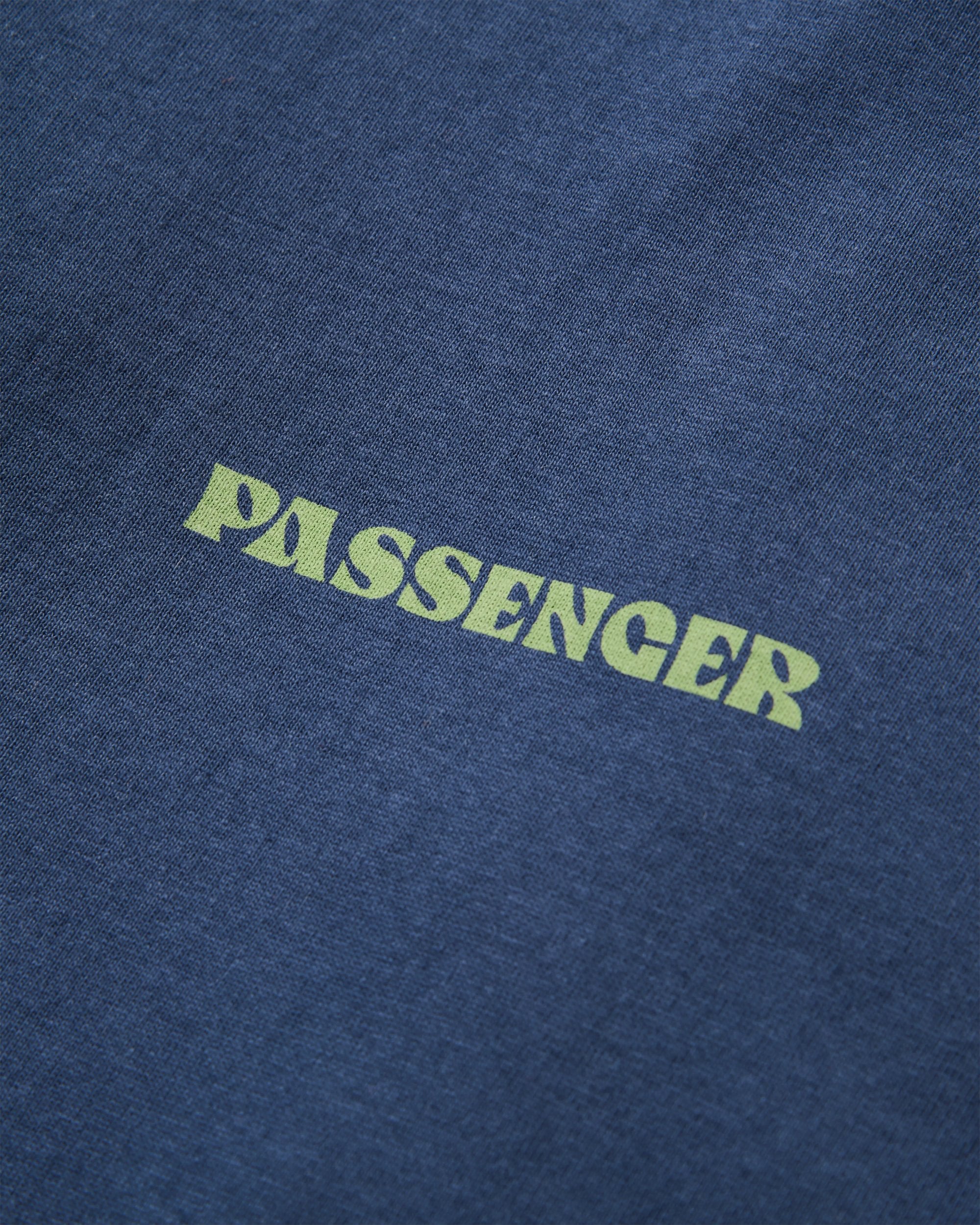 Patches Recycled Cotton T-Shirt - Rich Navy - Flatlay