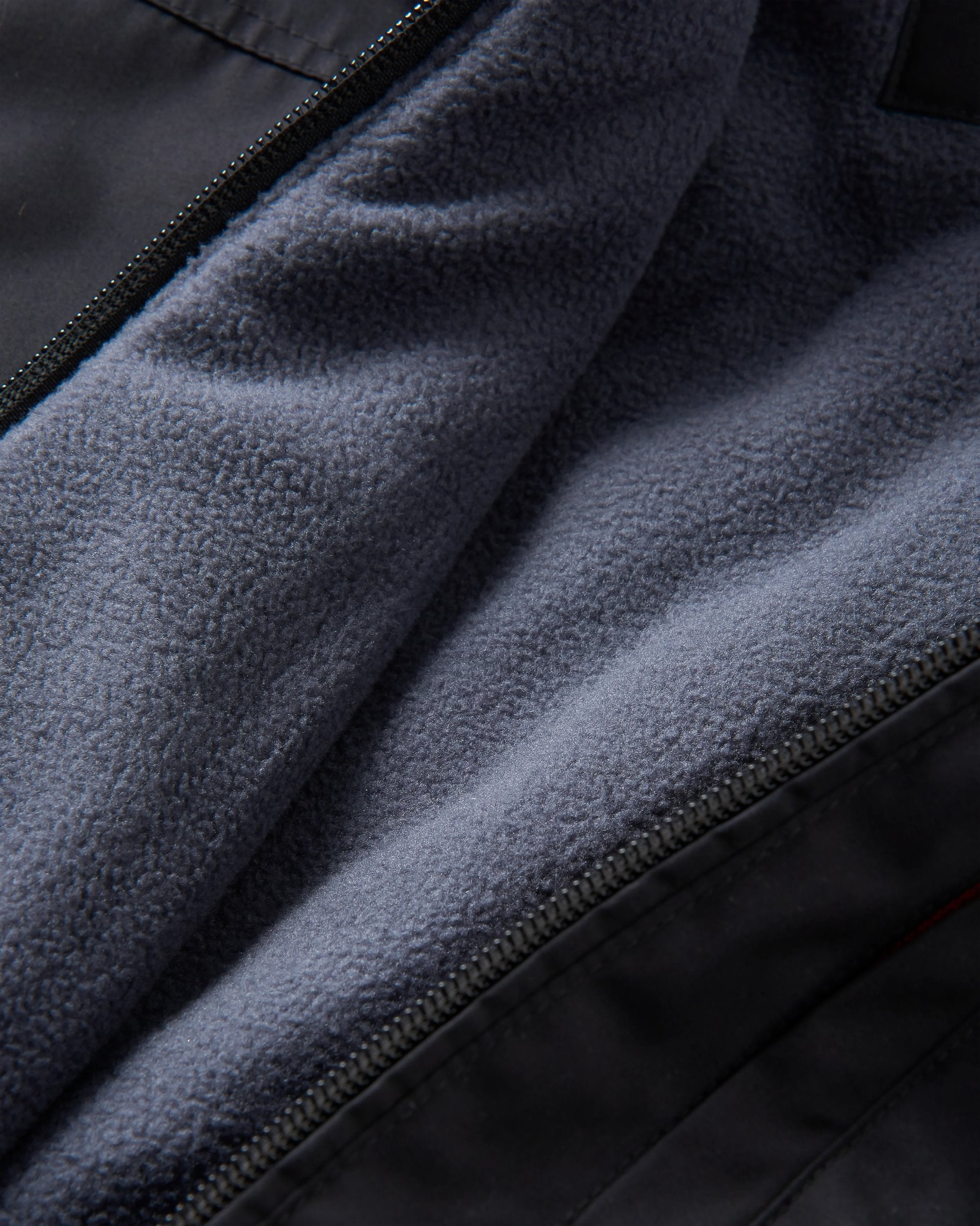 Bundoran Recycled Jacket - Black - Flatlay