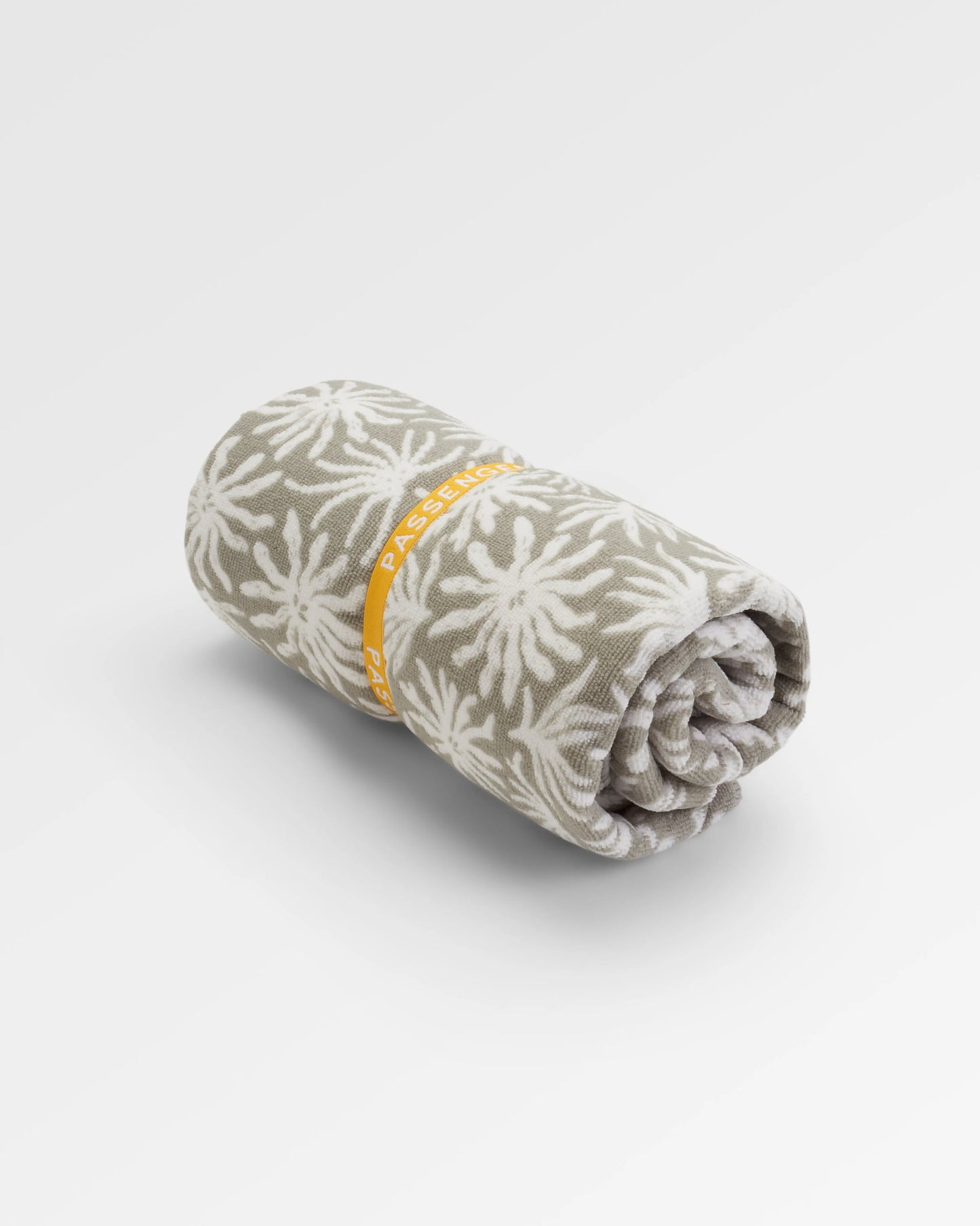 Travel Recycled Quick Dry Towel - Seaweed Pebble Grey