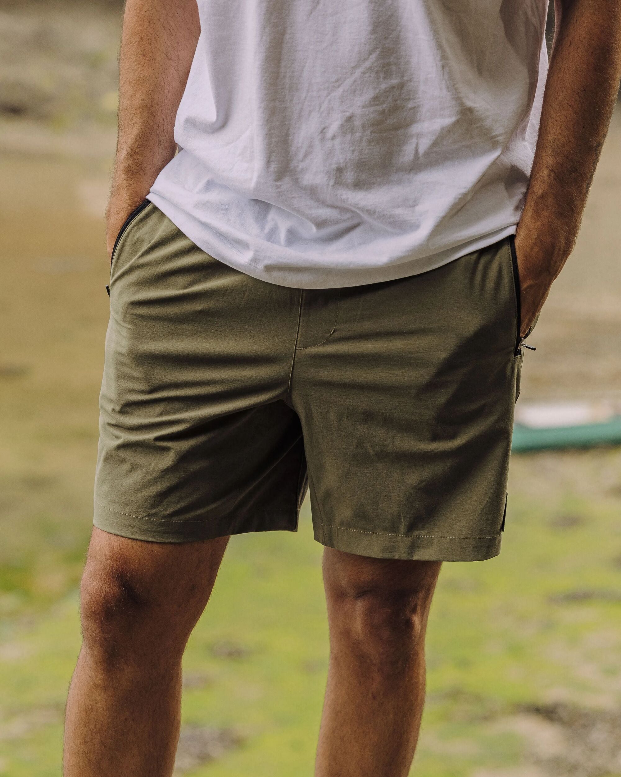 Traveller All Purpose Short - Khaki - Lifestyle
