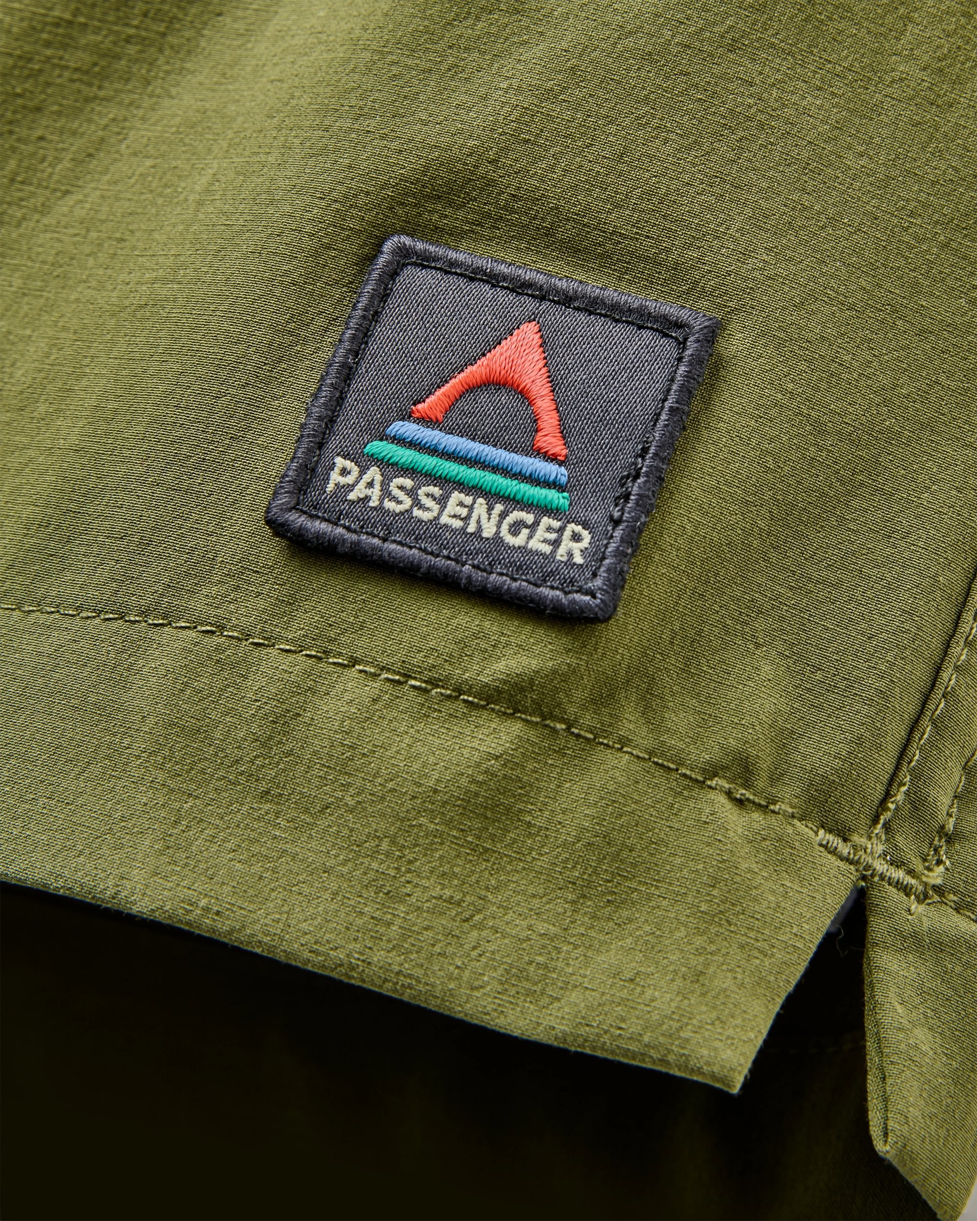 Traveller Organic All Purpose Short 2.0 - Khaki - Flatlay