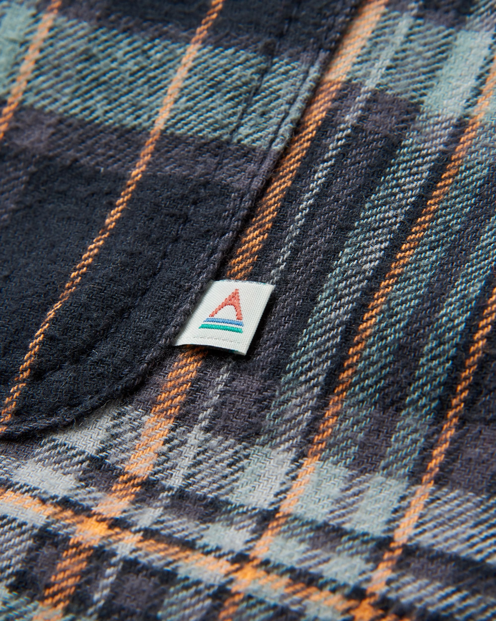 Freestyle Sherpa-Lined Overshirt - Black Check - Flatlay