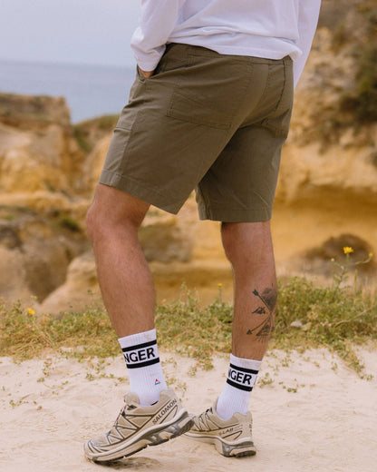 Kimmer Ripstop Cotton Short - Dusty Olive - Lifestyle