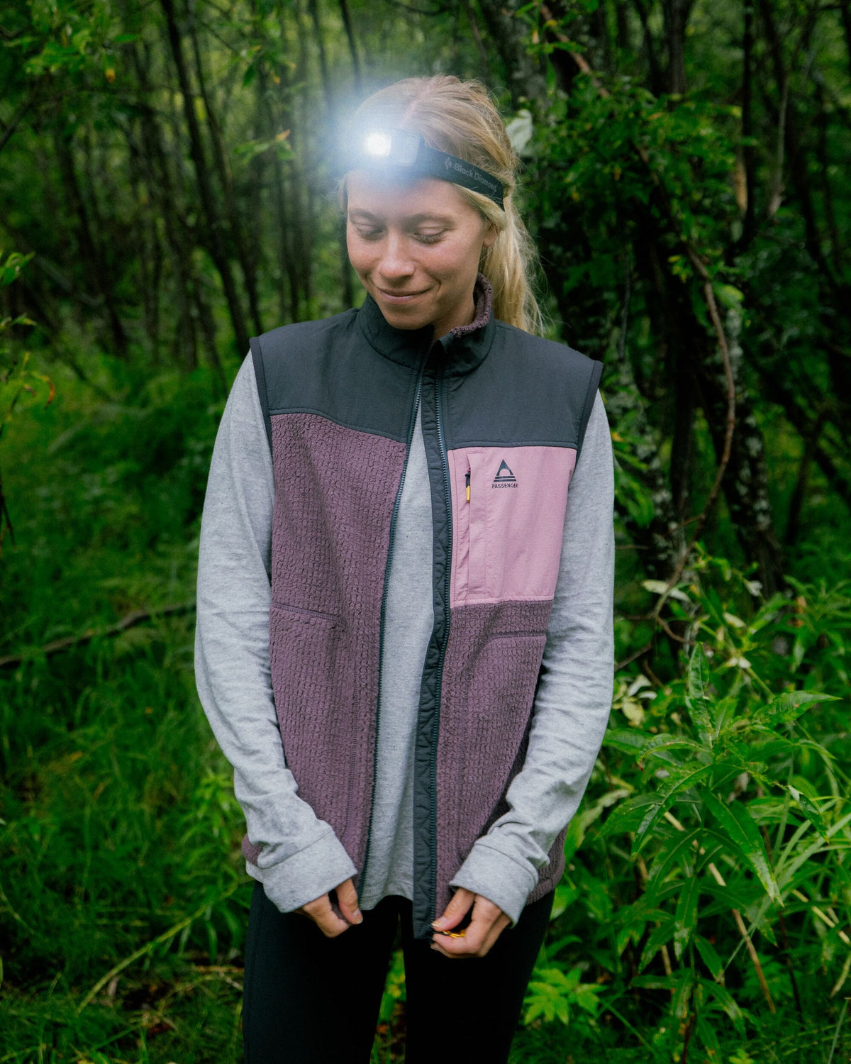 Venturescape Women's Fleece Vest - Brambleberry - Lifestyle