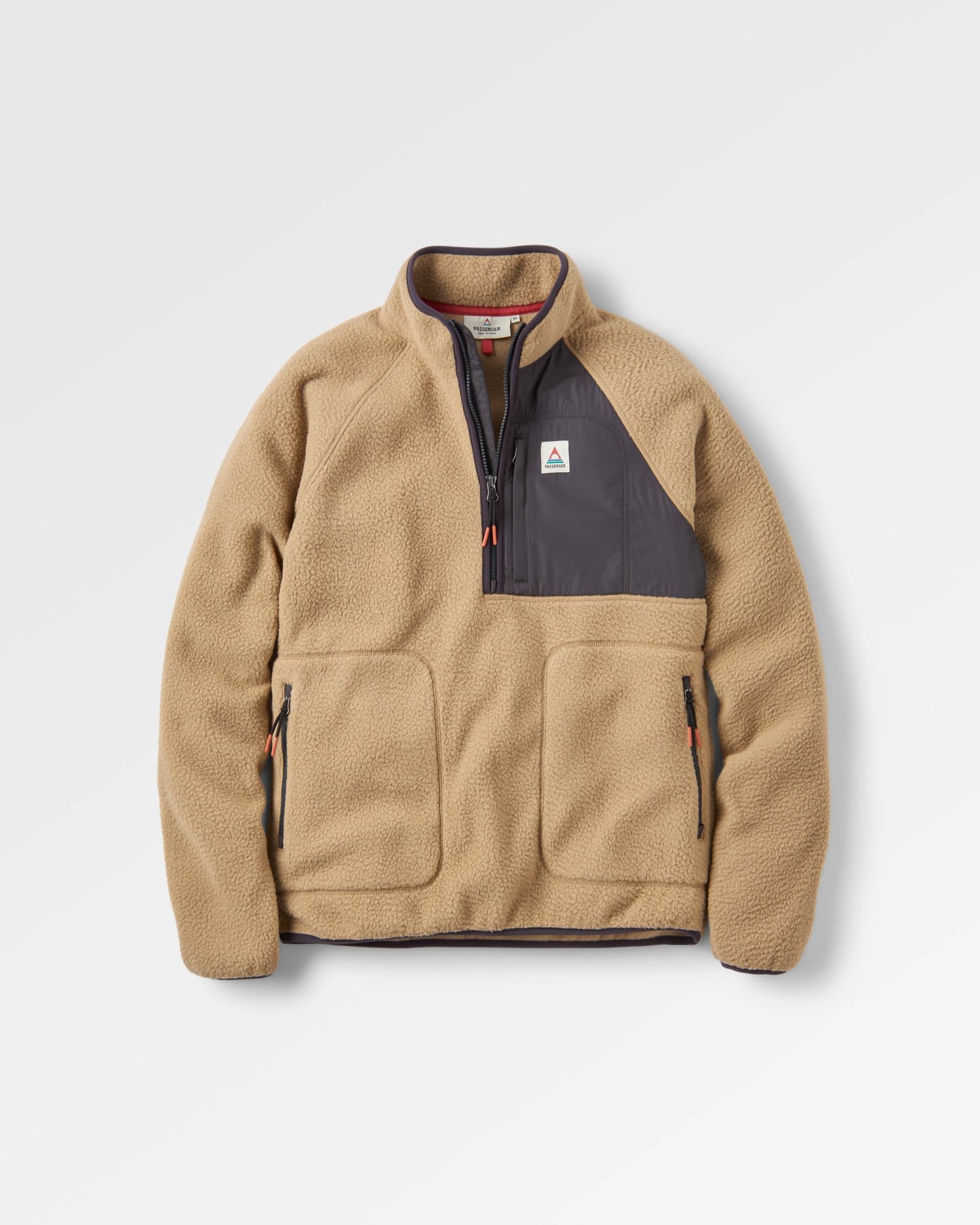 Offgrid 2.0 1/2 Zip Recycled Sherpa Fleece - Biscuit