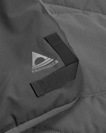 Campscape All Conditions Blanket - Charcoal/Faded Black - Flatlay