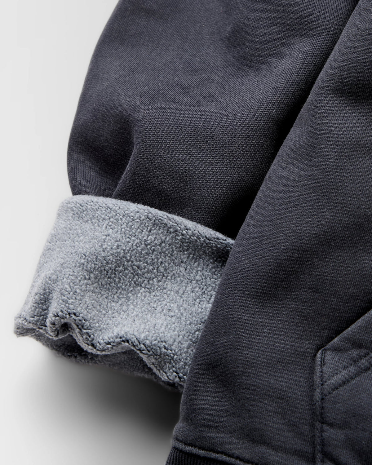 Boundless Relaxed Fit Hoodie - Faded Black - Flatlay