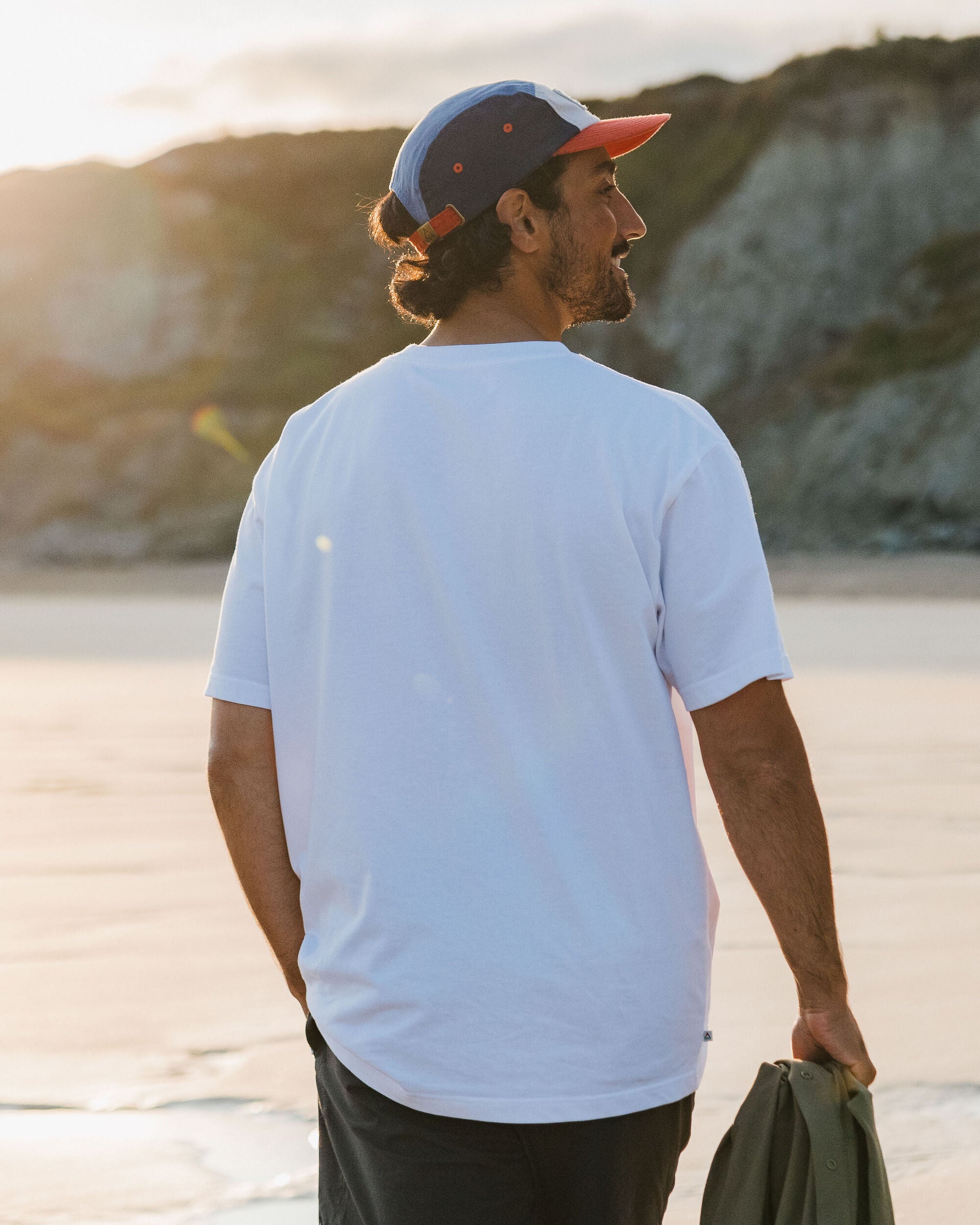 Vita Organic Relaxed Fit T-Shirt - White - Lifestyle
