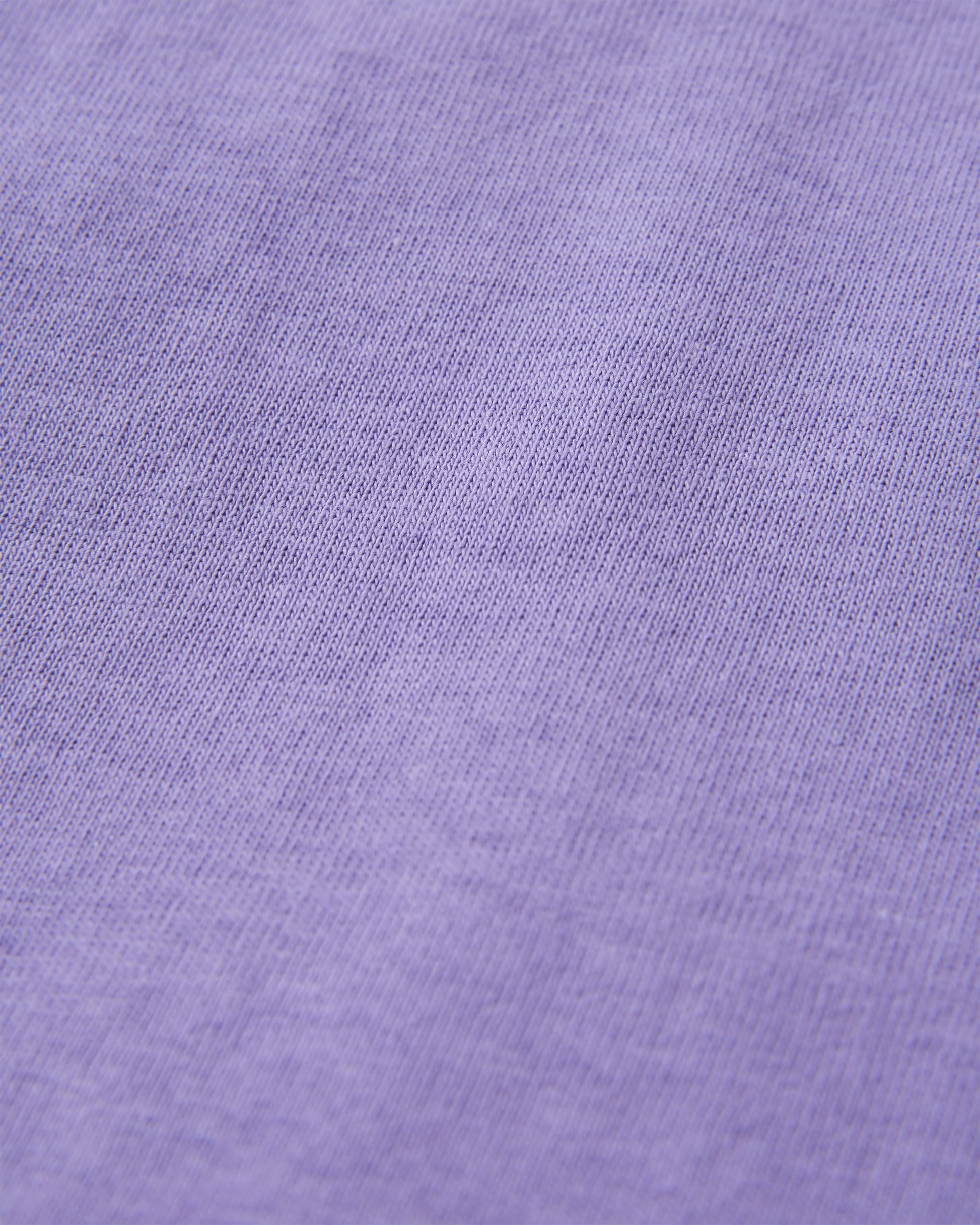 Classic Recycled Cotton T-Shirt - Retro Purple - Flatlay