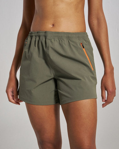 Flaris NetPlus® Beach Short - Dusty Olive - Studio Model
