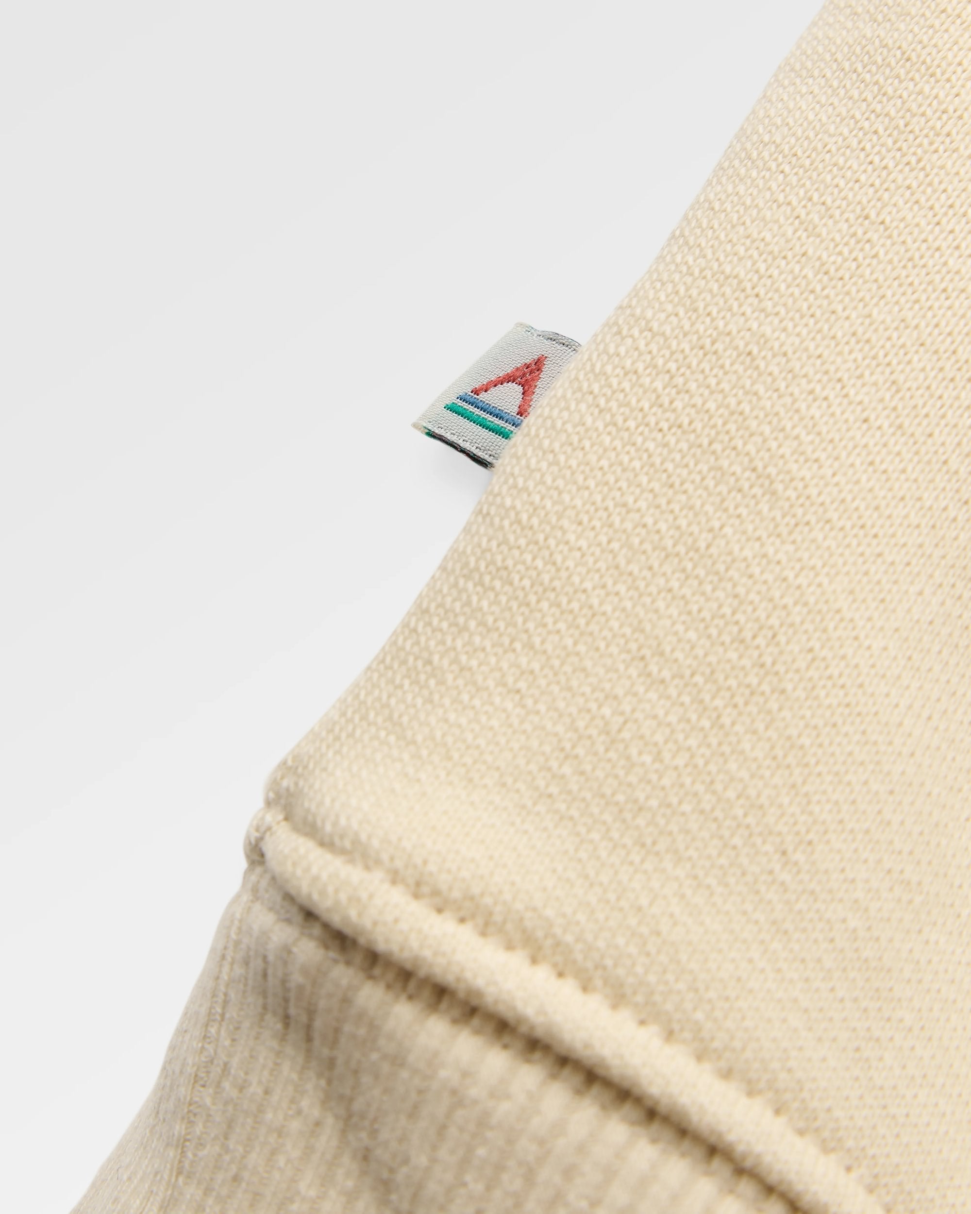 Tall Pines Full Zip Recycled Cotton Hoodie - Birch - Flatlay