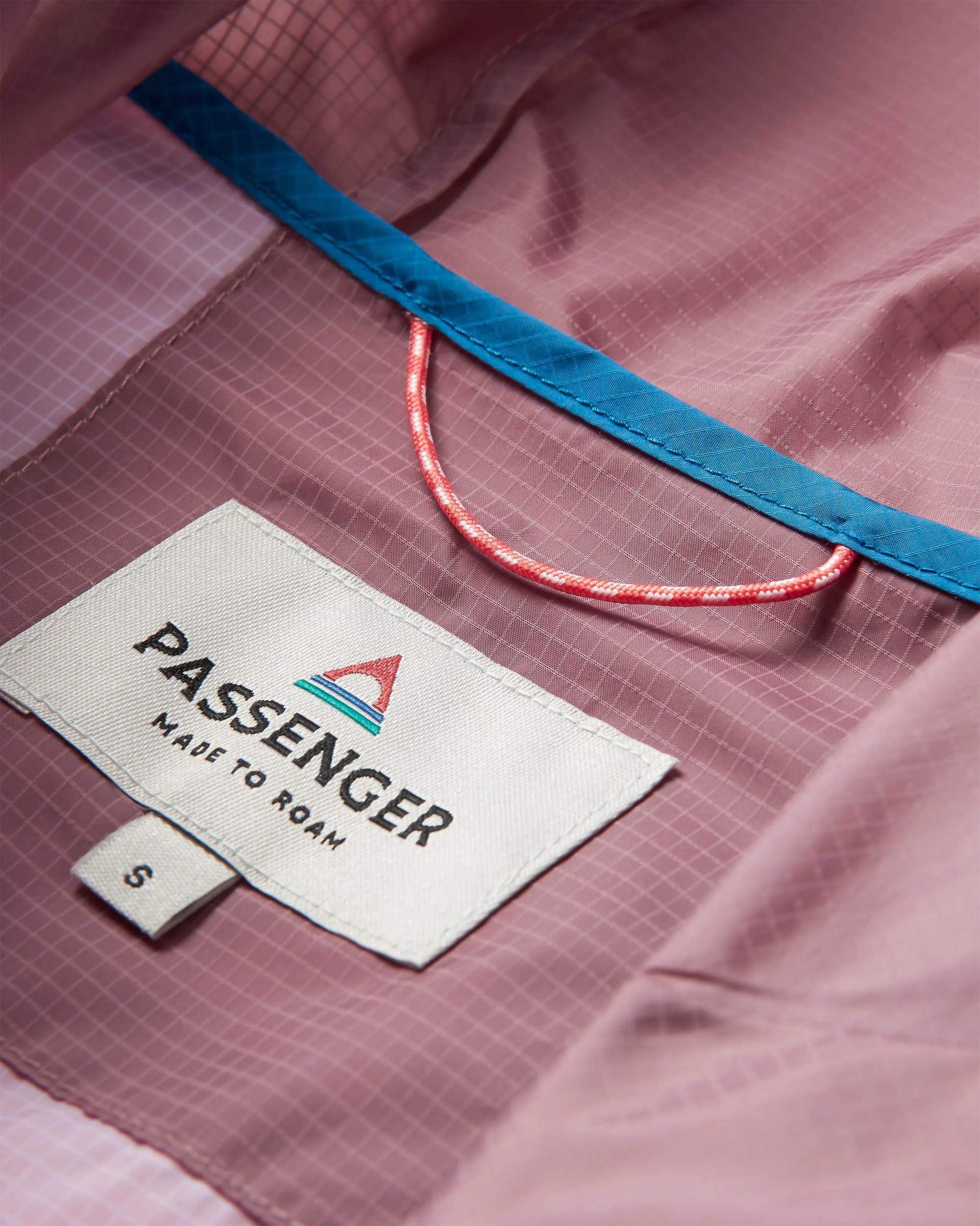 Viento Recycled Windshell Anorak - Lilac Mist/Grape - Flatlay