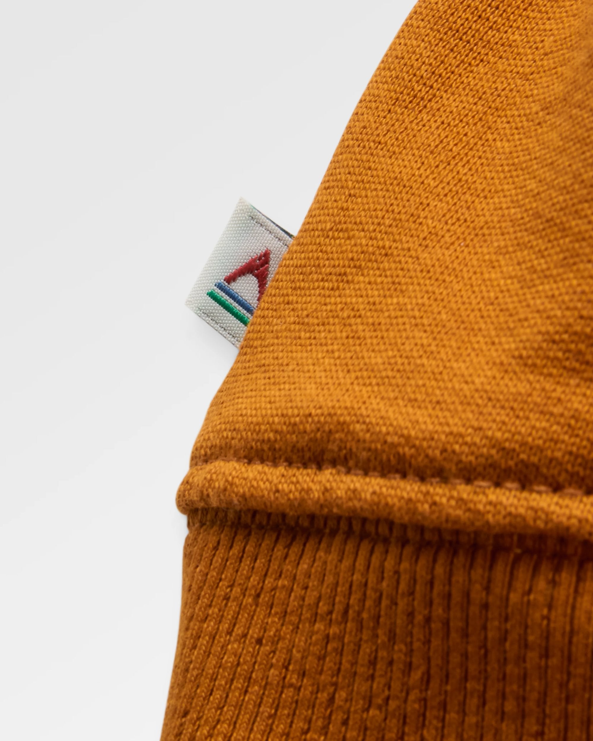 Papercut Recycled Sweatshirt - Retro Orange - Flatlay