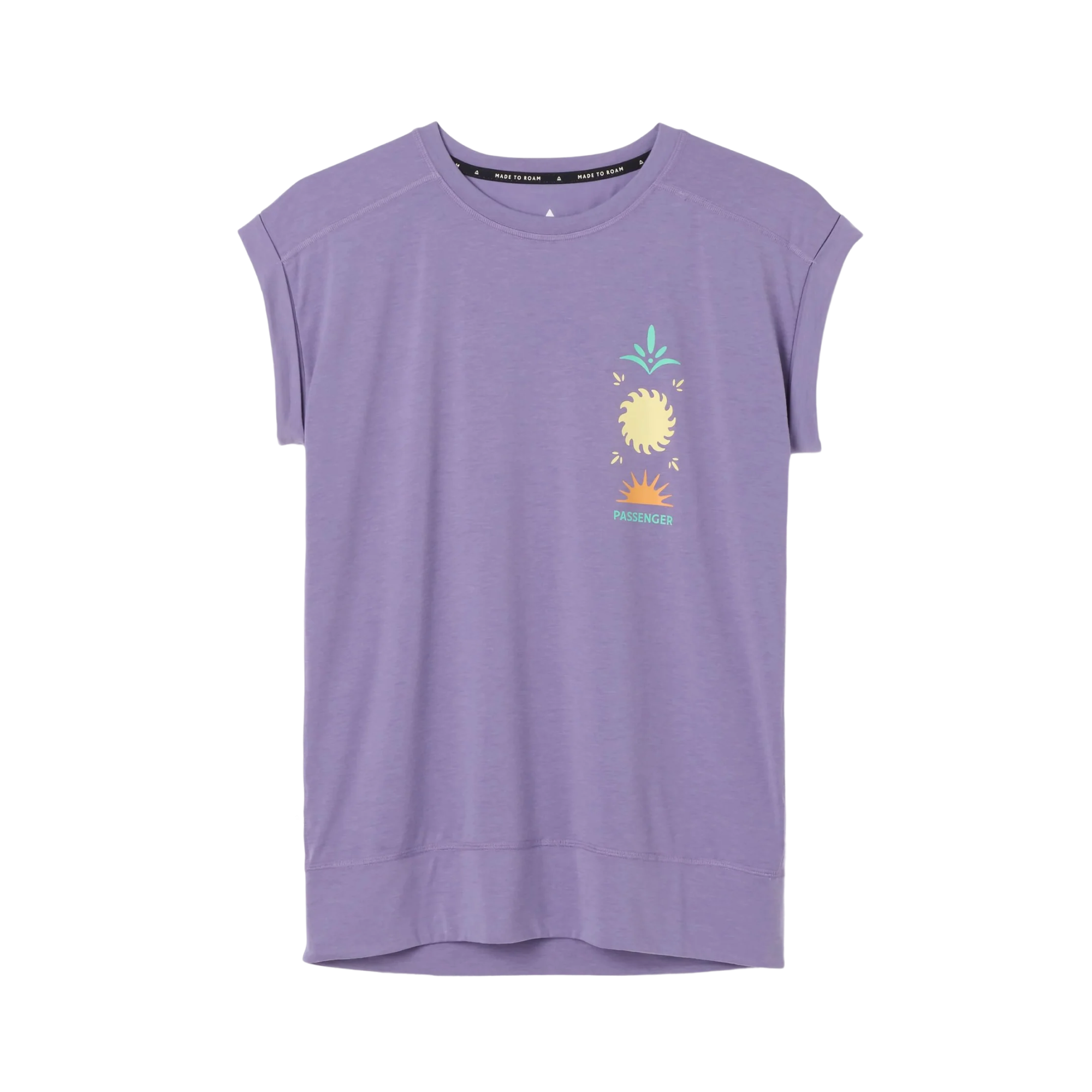 Women's Solscape Active T-Shirt - Purple Haze Marl