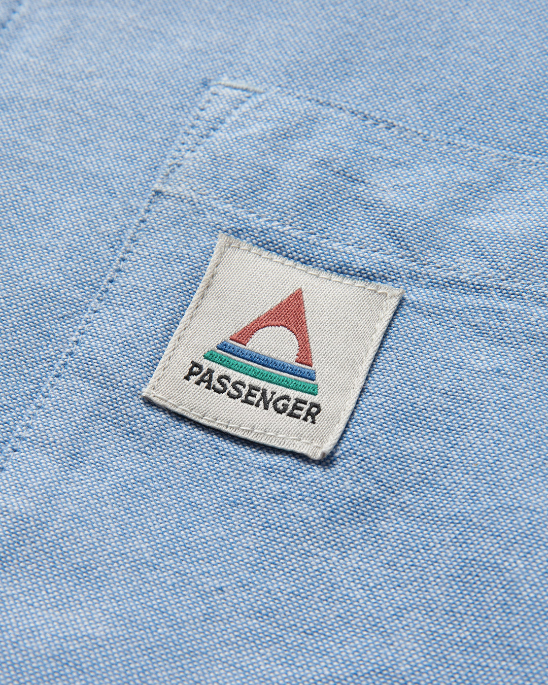 Arica Organic Shirt - Chambray - Flatlay