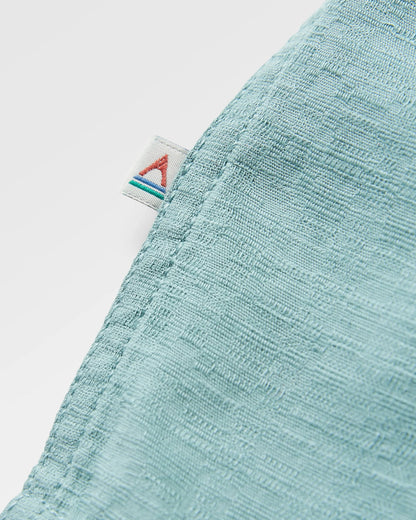 Cove Organic Textured Shirt - Arctic - Flatlay