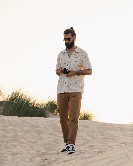 Cove Organic Cotton Shirt - Birch Made To Roam