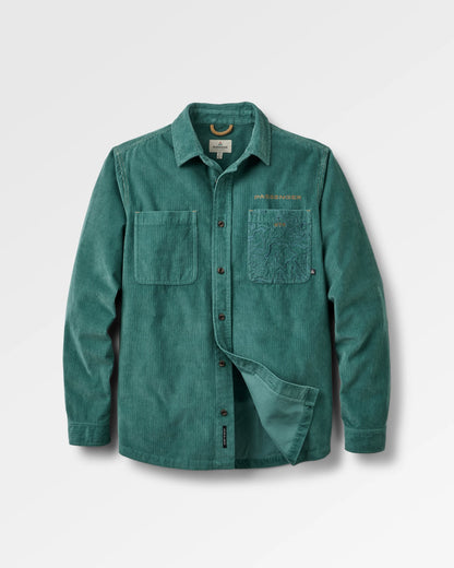 Backcountry Cord LTD Shirt - Deep Ocean - Flatlay