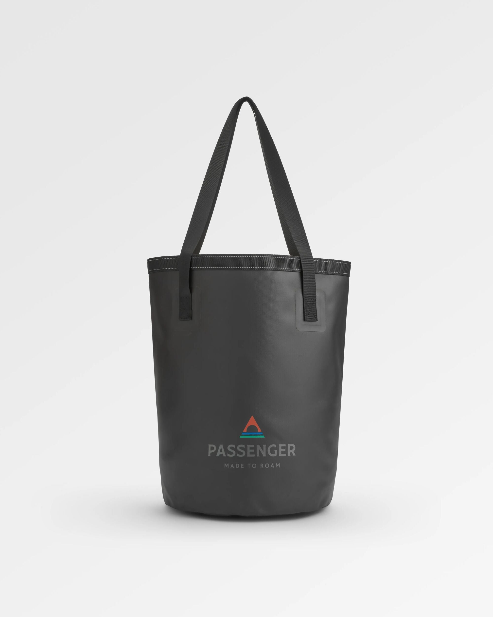 Tide 30L Bucket Bag - Black - Flatlay