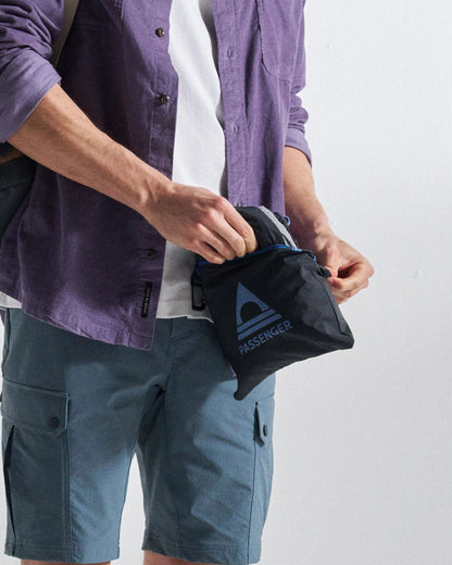 Trailscape Light Men's Waterproof Jacket - Black - Studio Model