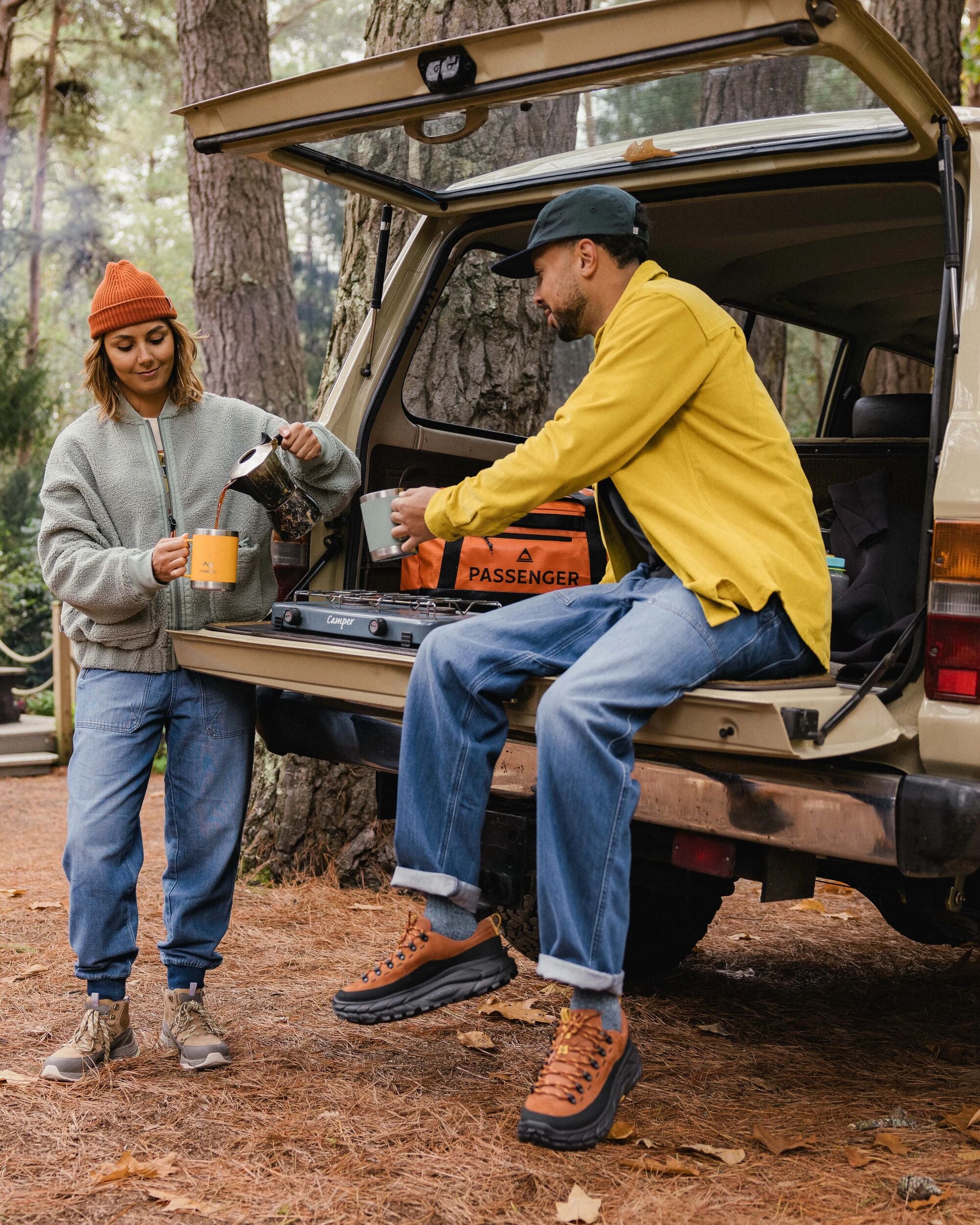 Backcountry Cord Shirt - Heritage Yellow - Lifestyle