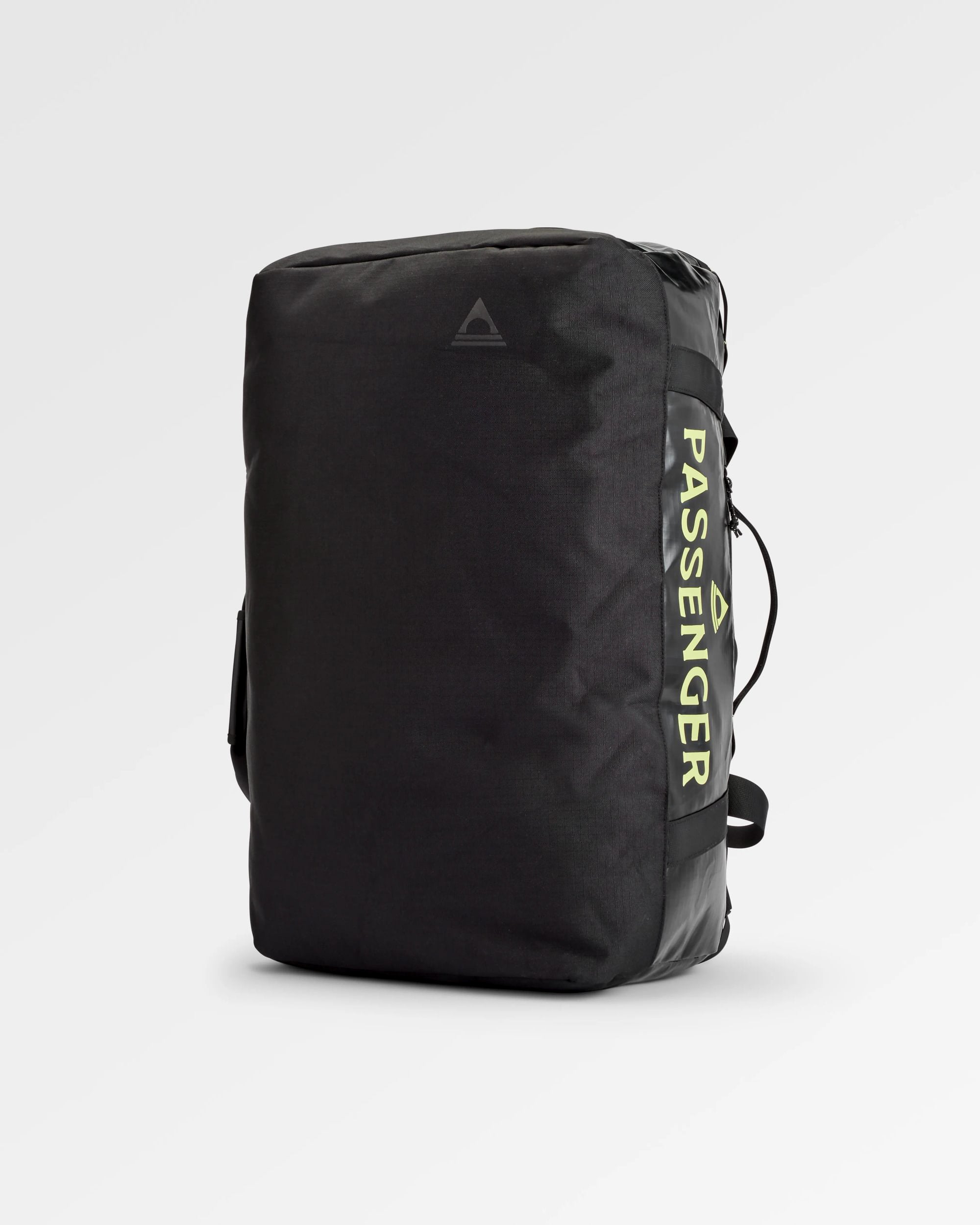 Roamer Recycled 60L Duffel Bag - Black - Flatlay