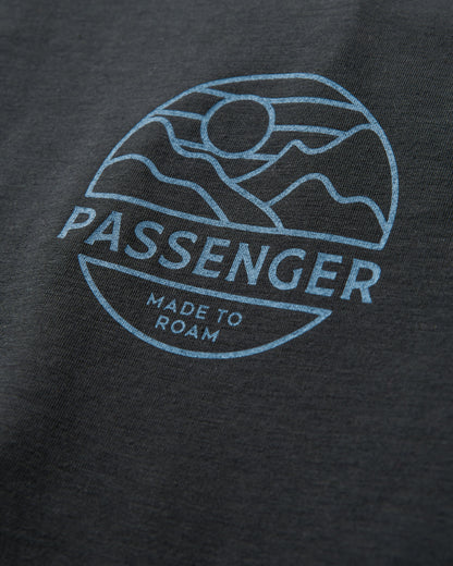 Sedona Recycled Active LS T-Shirt - Black - Flatlay