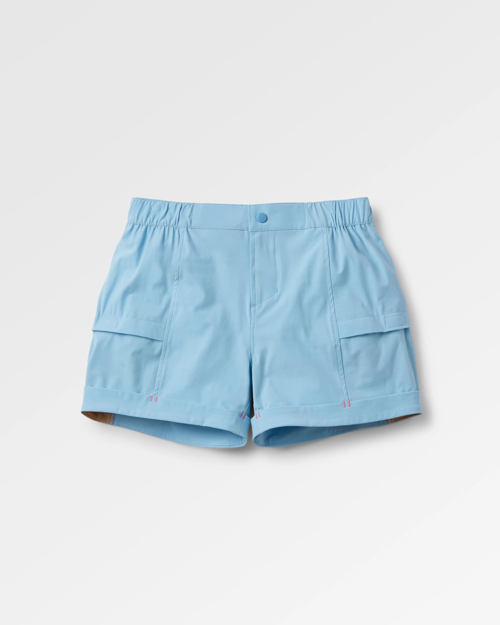 Laura Fixed Waist Short - Cornflower