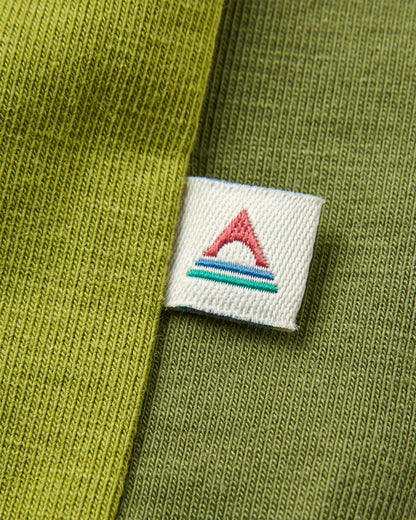 Solstice Active Vest - Clover/Tea Green - Flatlay