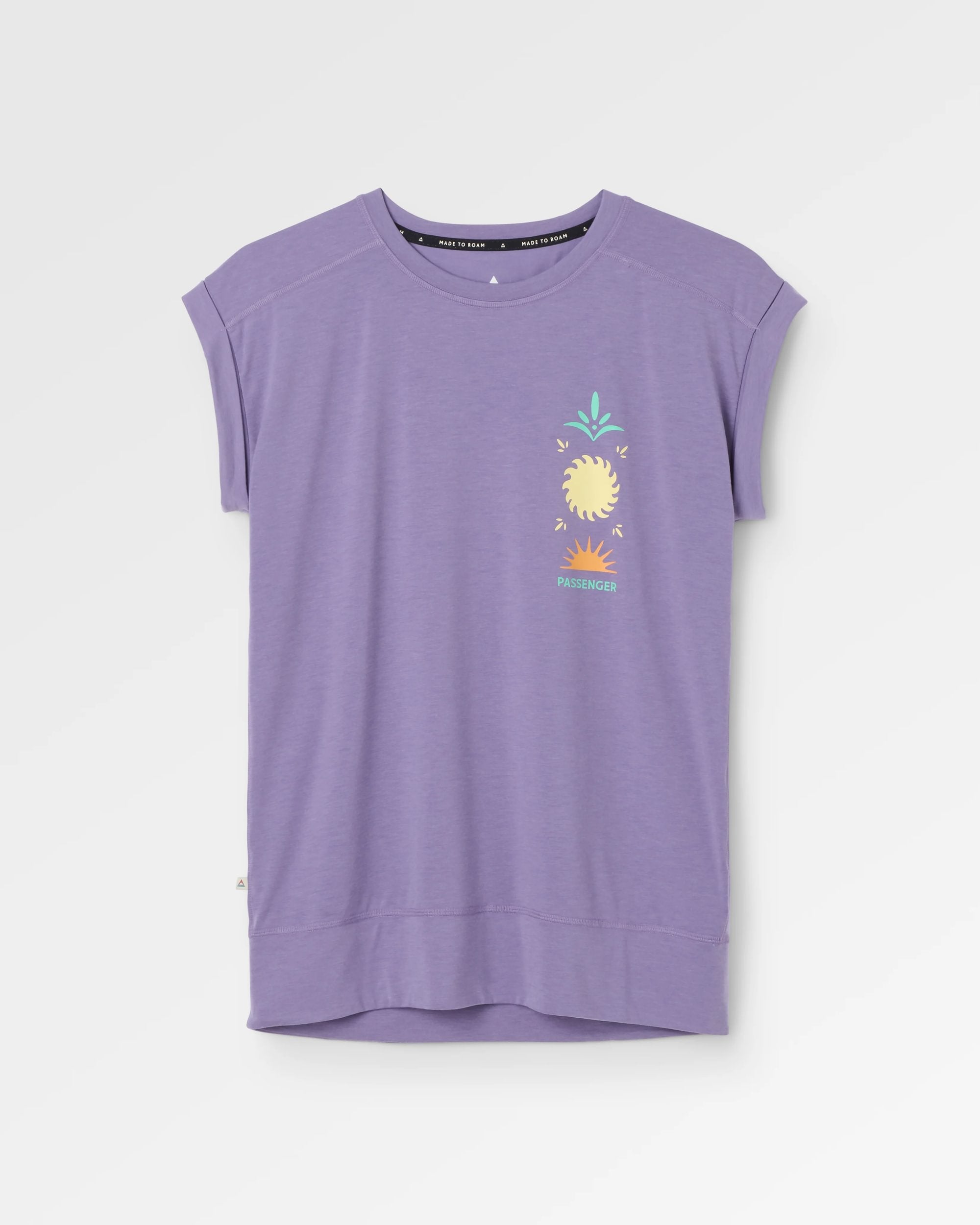 Women's Solscape Active T-Shirt - Purple Haze Marl