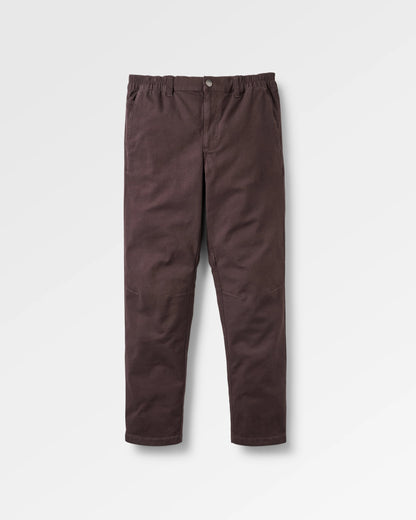 Horizon Regular Fit Trouser - Espresso - Flatlay
