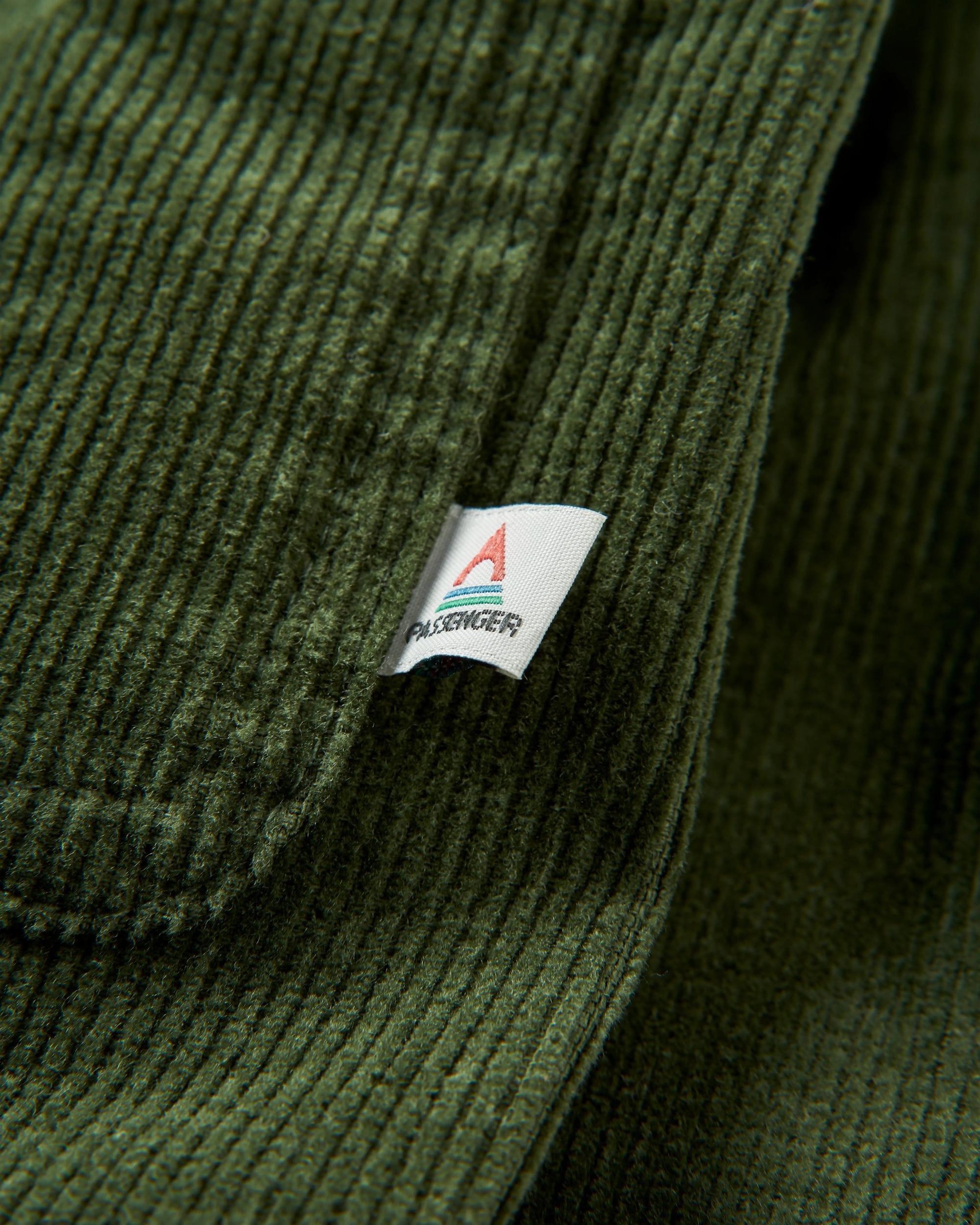 Backcountry Cord Shirt - Fir Tree - Flatlay