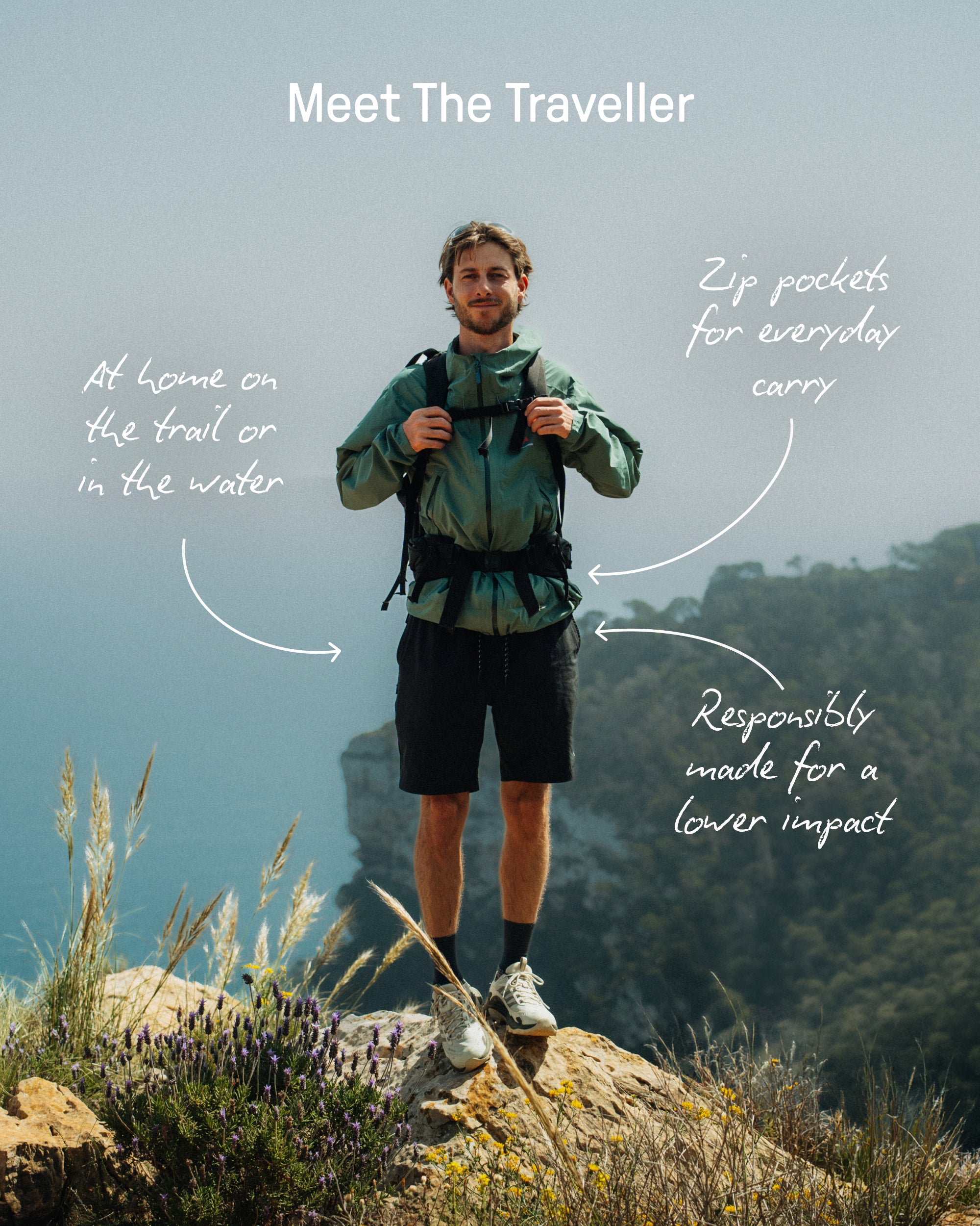 Traveller All Purpose Short - Dark Denim - 