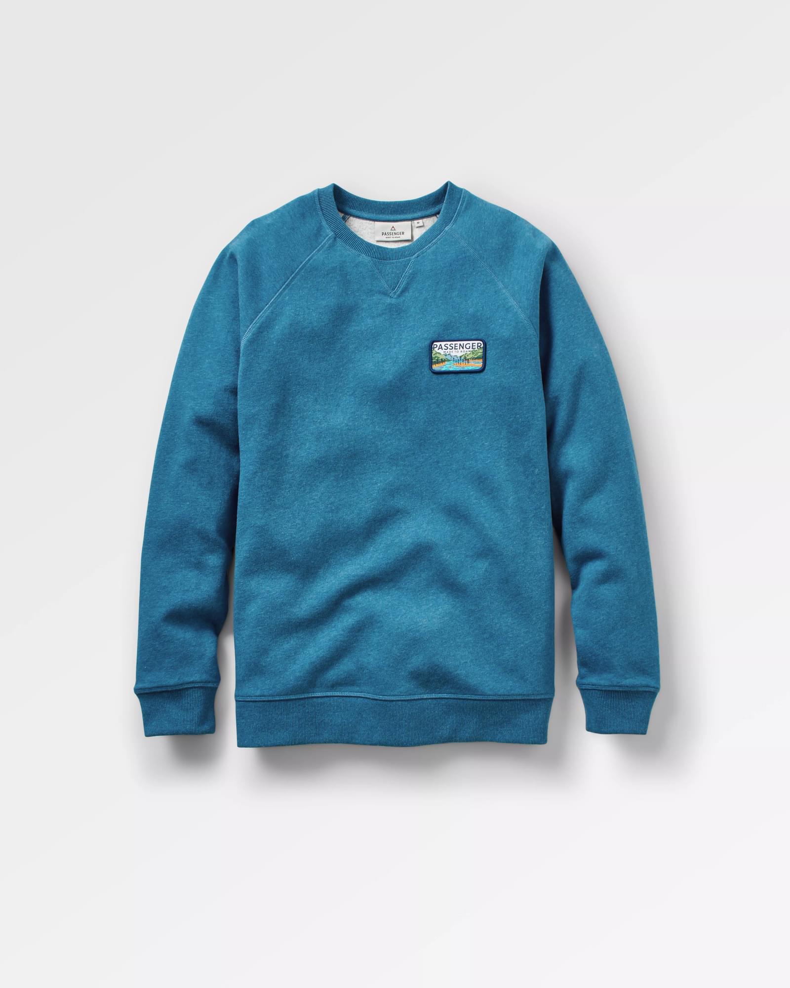 Love The Wild Sweatshirt - Blue Steel Marl