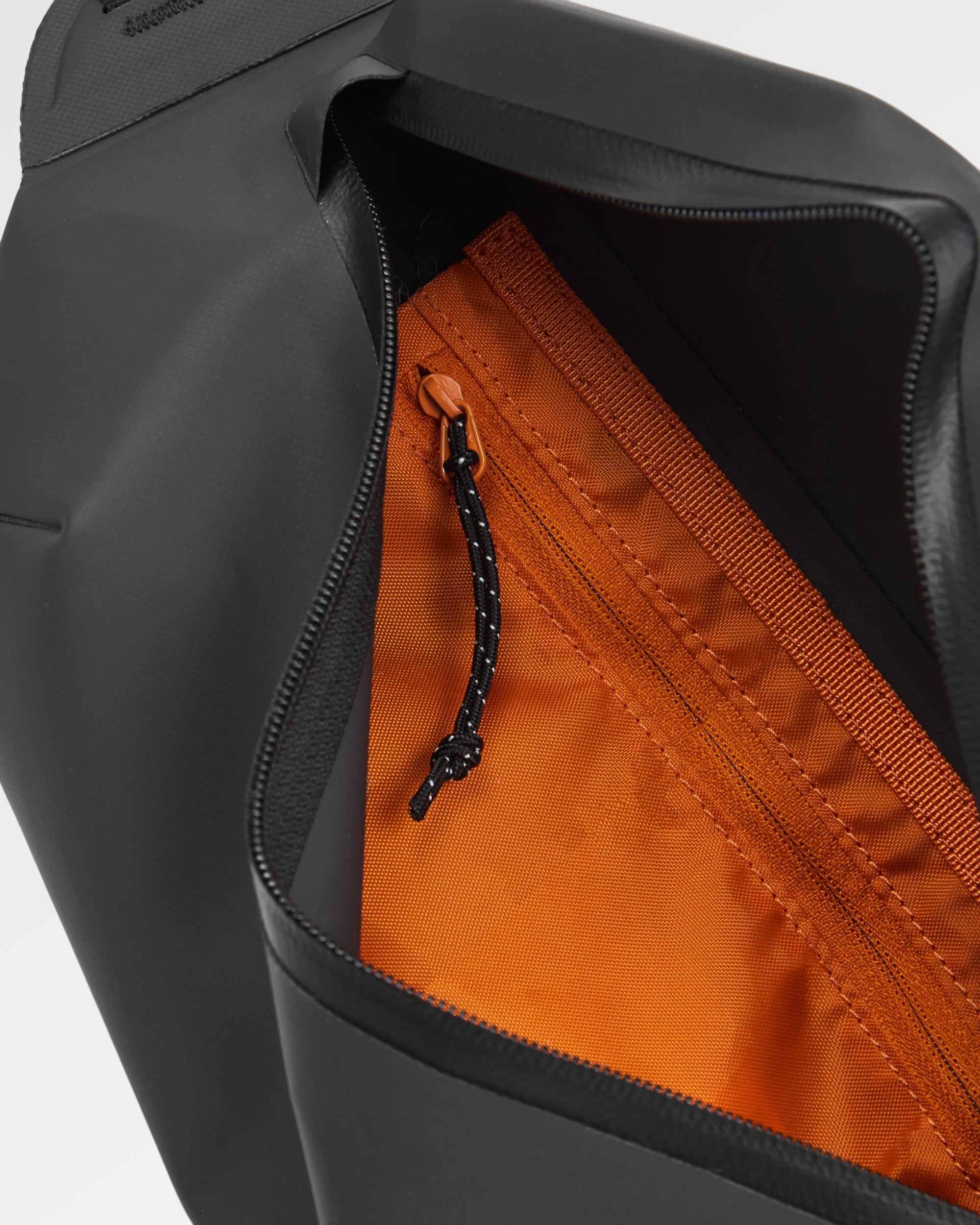 Tide Recycled Nylon Hip Pack - Black - Flatlay