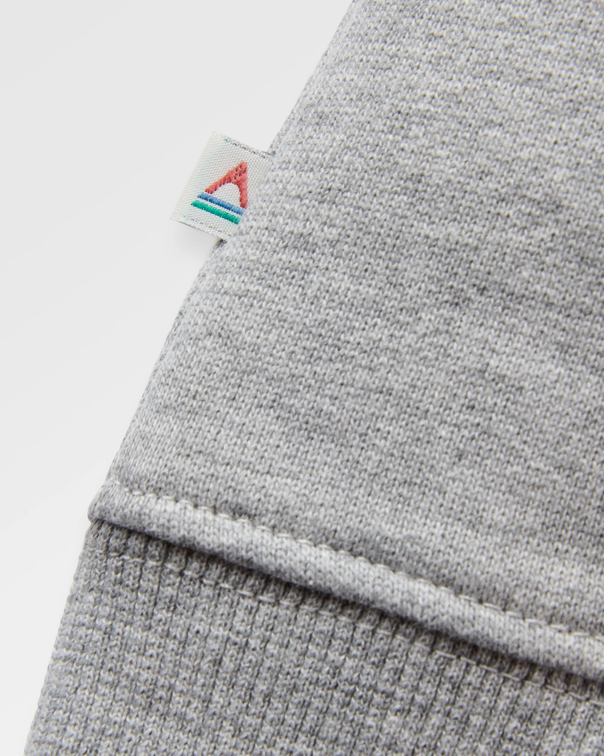 Vita Organic Cotton Sweatshirt - Grey Marl - Flatlay