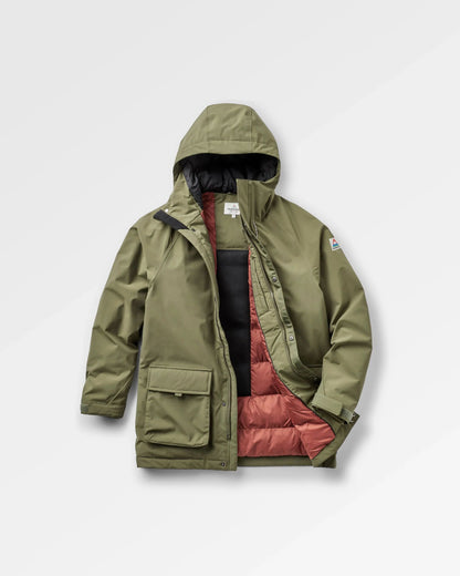 Baltic Recycled Insulated Parka - Khaki