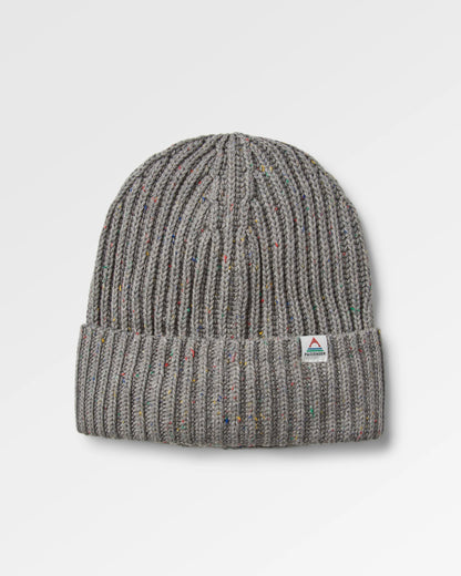 Fisherman 2.0 Recycled Cotton Beanie - Grey Marl