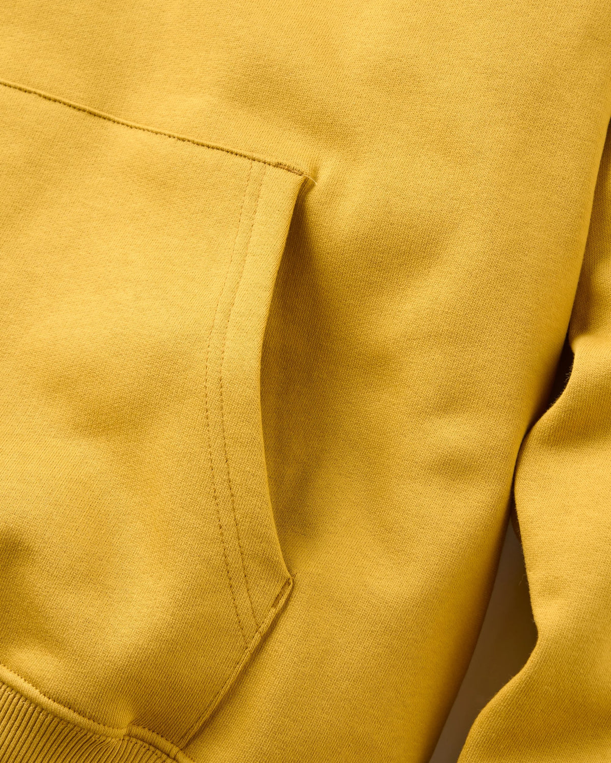 Laidback Relaxed Fit Hoodie - Dusty Ochre - Flatlay