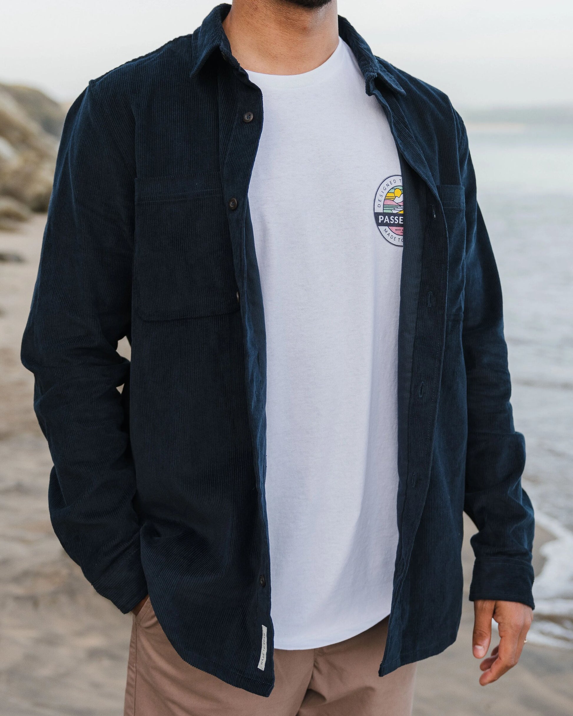 Backcountry Cord Shirt - Deep Navy