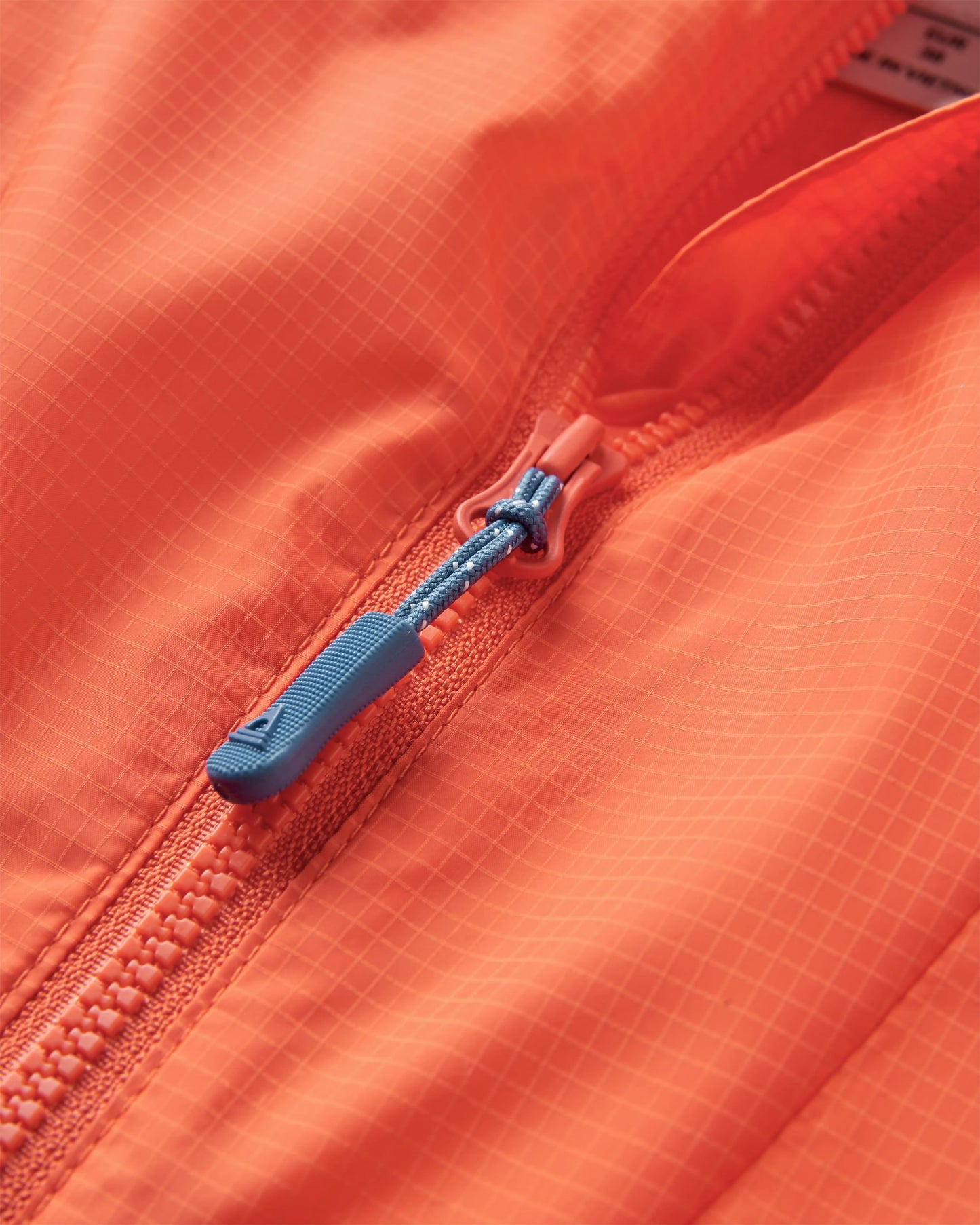 Viento Recycled Windshell Anorak - Ember Orange